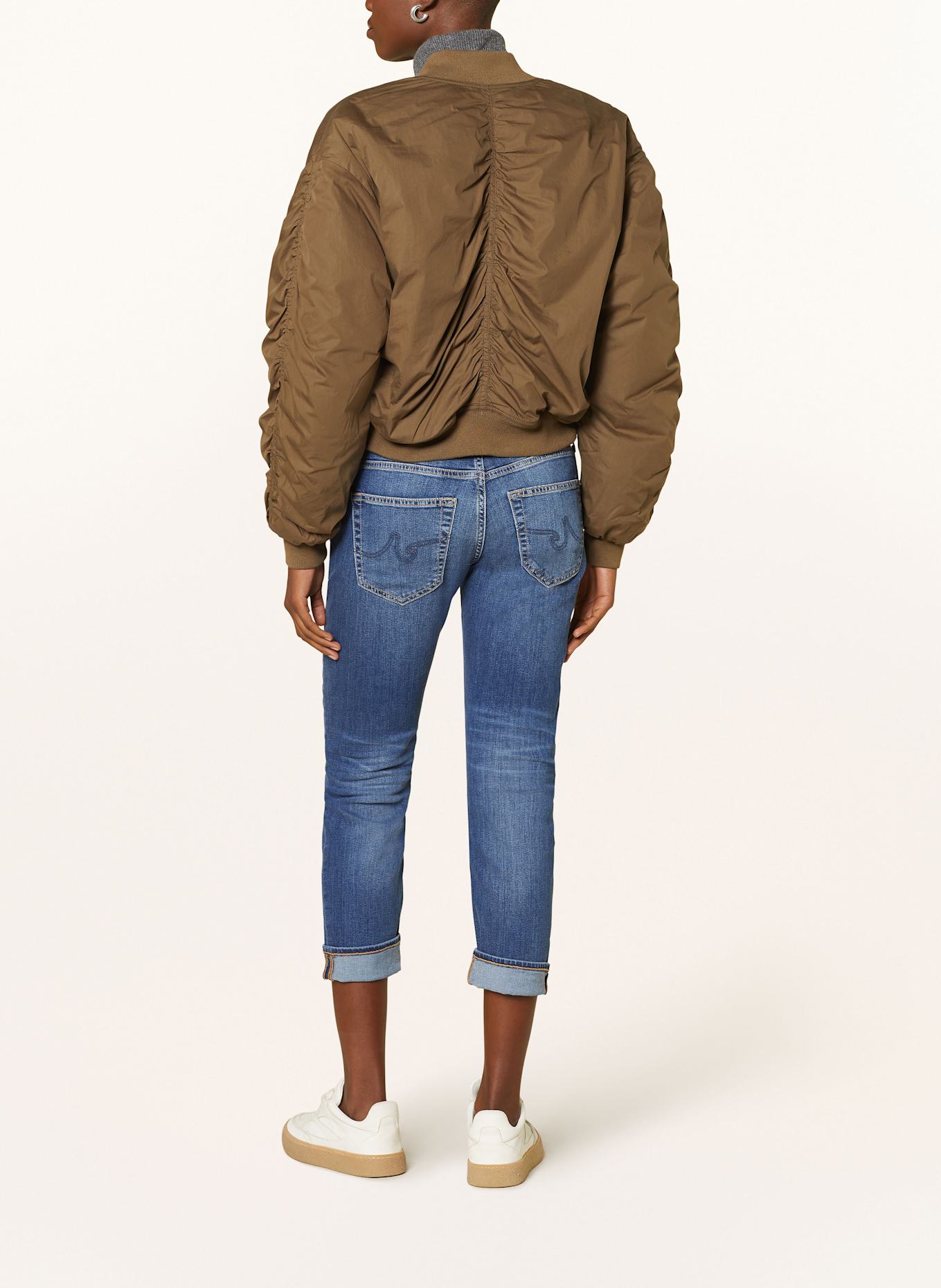 AG Jeans 7/8 jeans EX-BOYFRIEND SLIM, Color: 11Curve Low Rise Denim Shorts (Image 3)