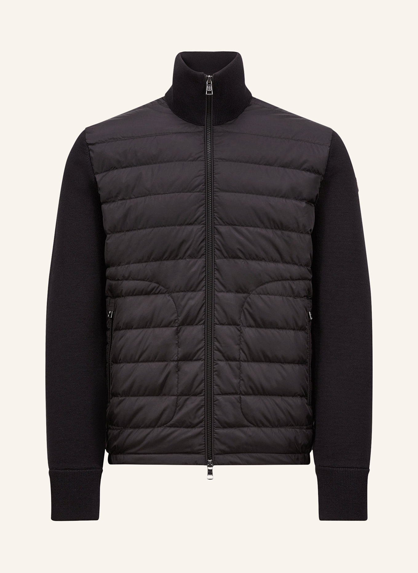 Moncler mixed media jacket online