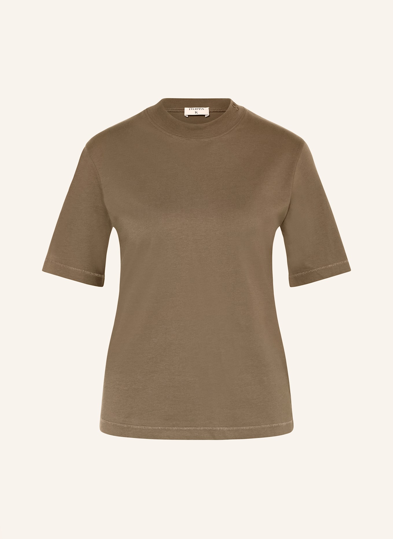 Filippa K T-shirt, Color: BROWN (Image 1)