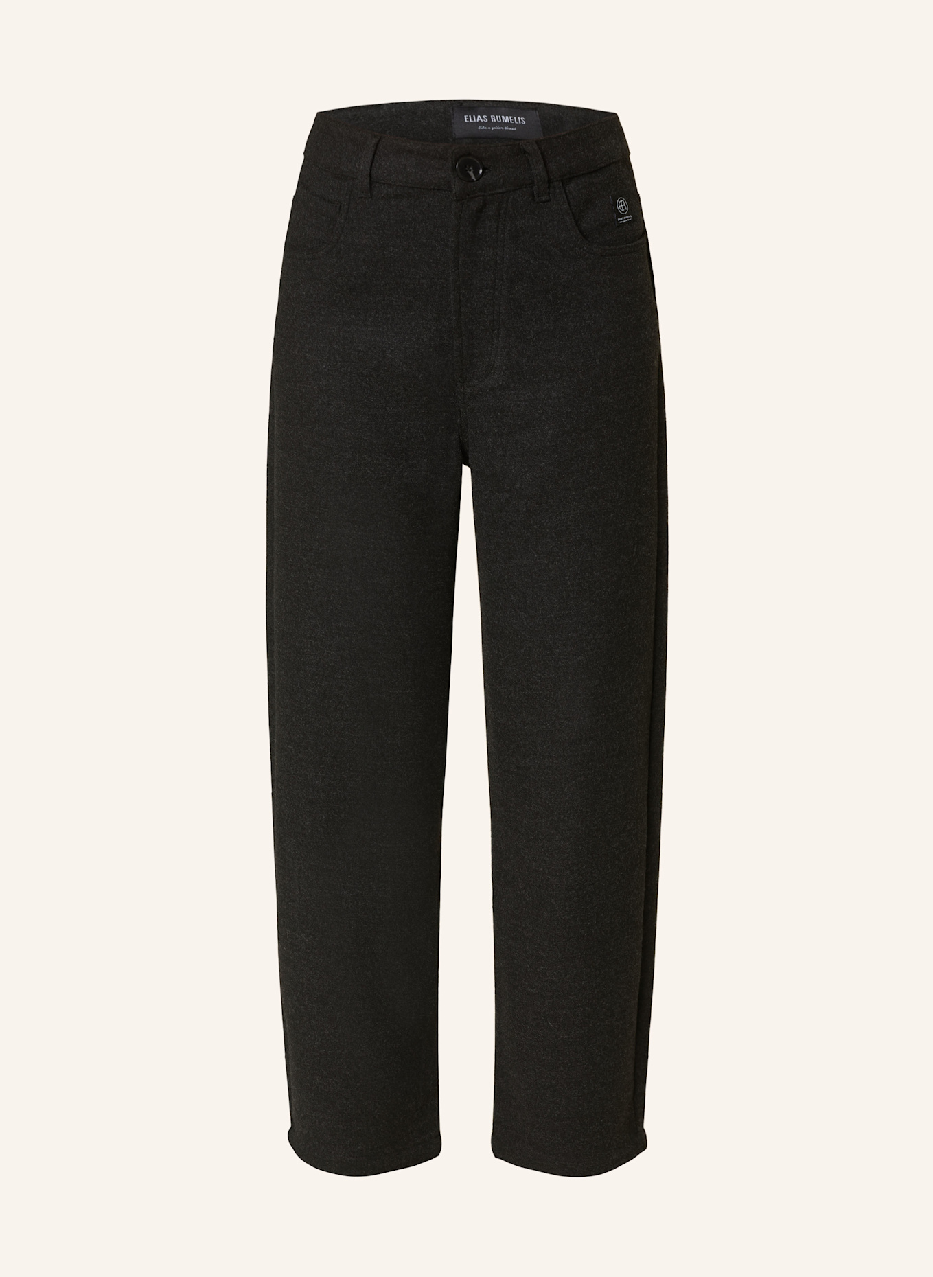 ELIAS RUMELIS ERYOANA COZY trousers, Color: BLACK (Image 1)