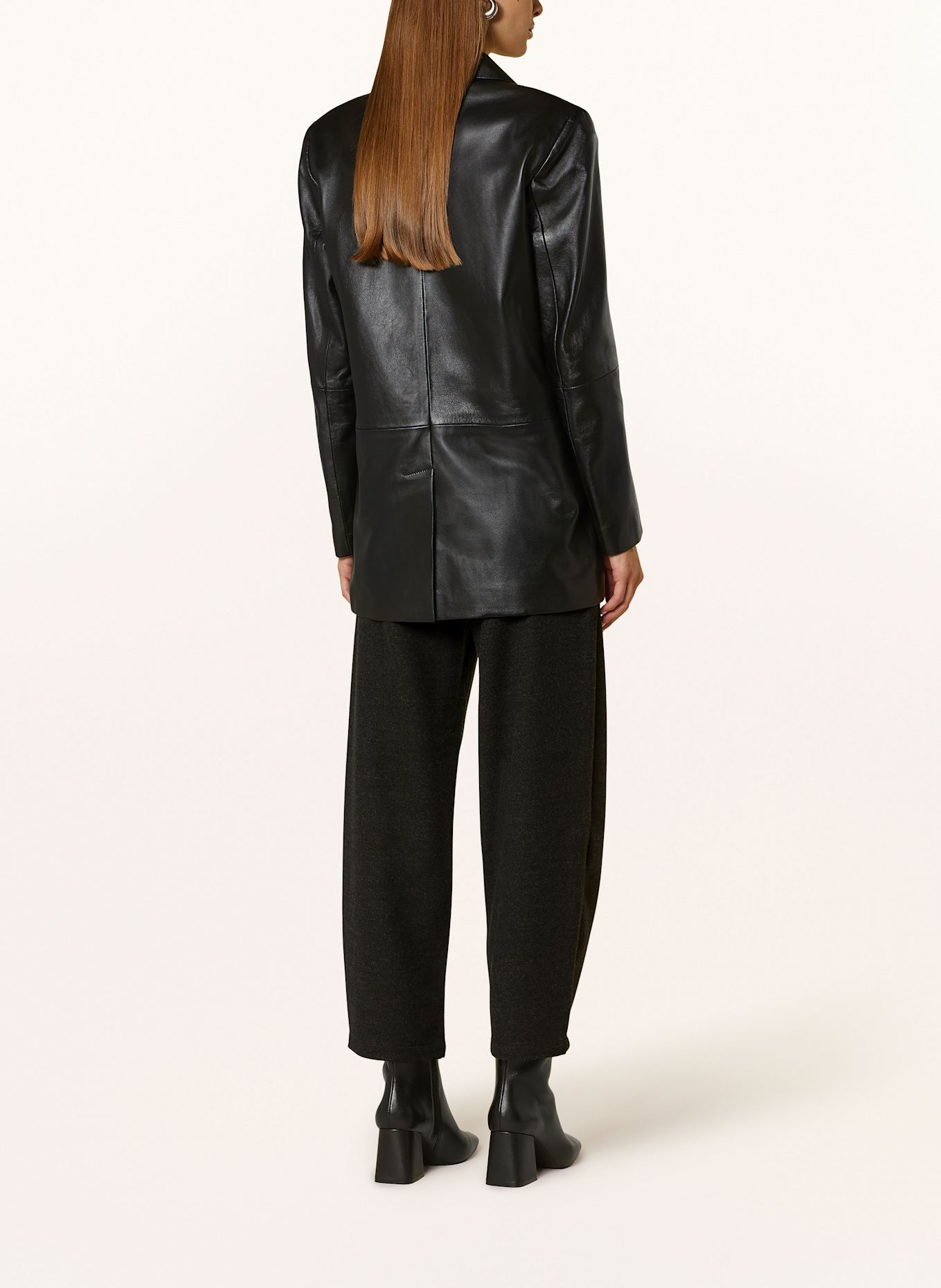 ELIAS RUMELIS ERYOANA COZY trousers, Color: BLACK (Image 3)