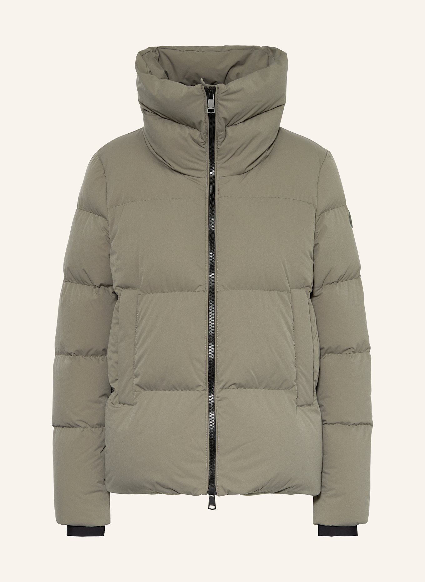RESET ALBERTA down jacket, Color: LIGHT GREEN (Image 1)