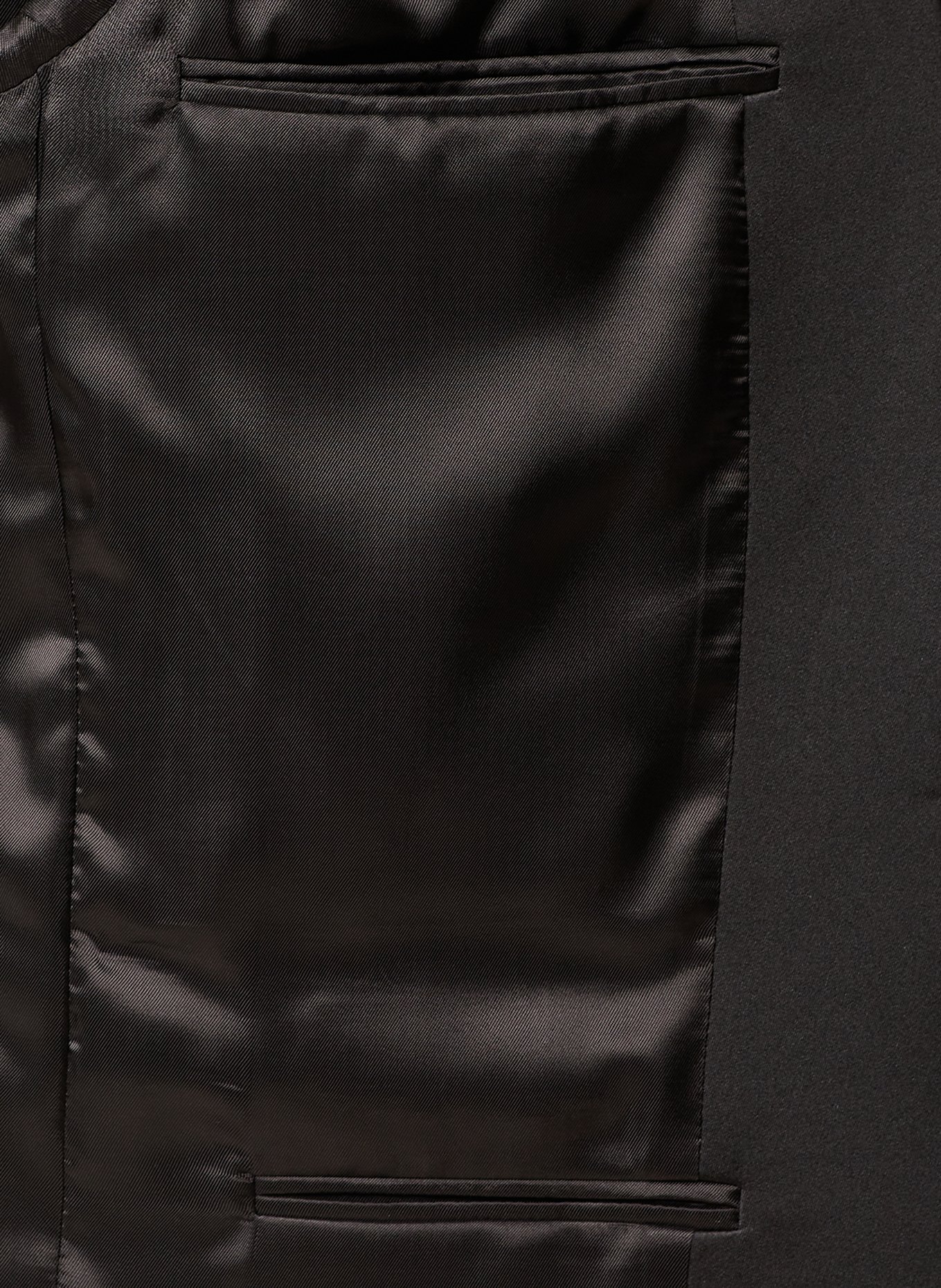 ZEGNA Smoking extra slim fit: CZARNY