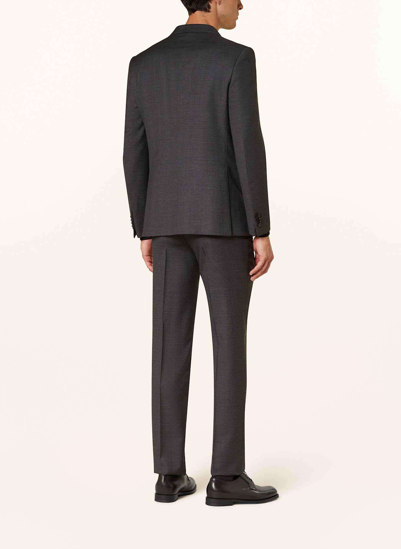 ZEGNA Anzug Extra Slim Fit: DUNKELGRAU / GRAU