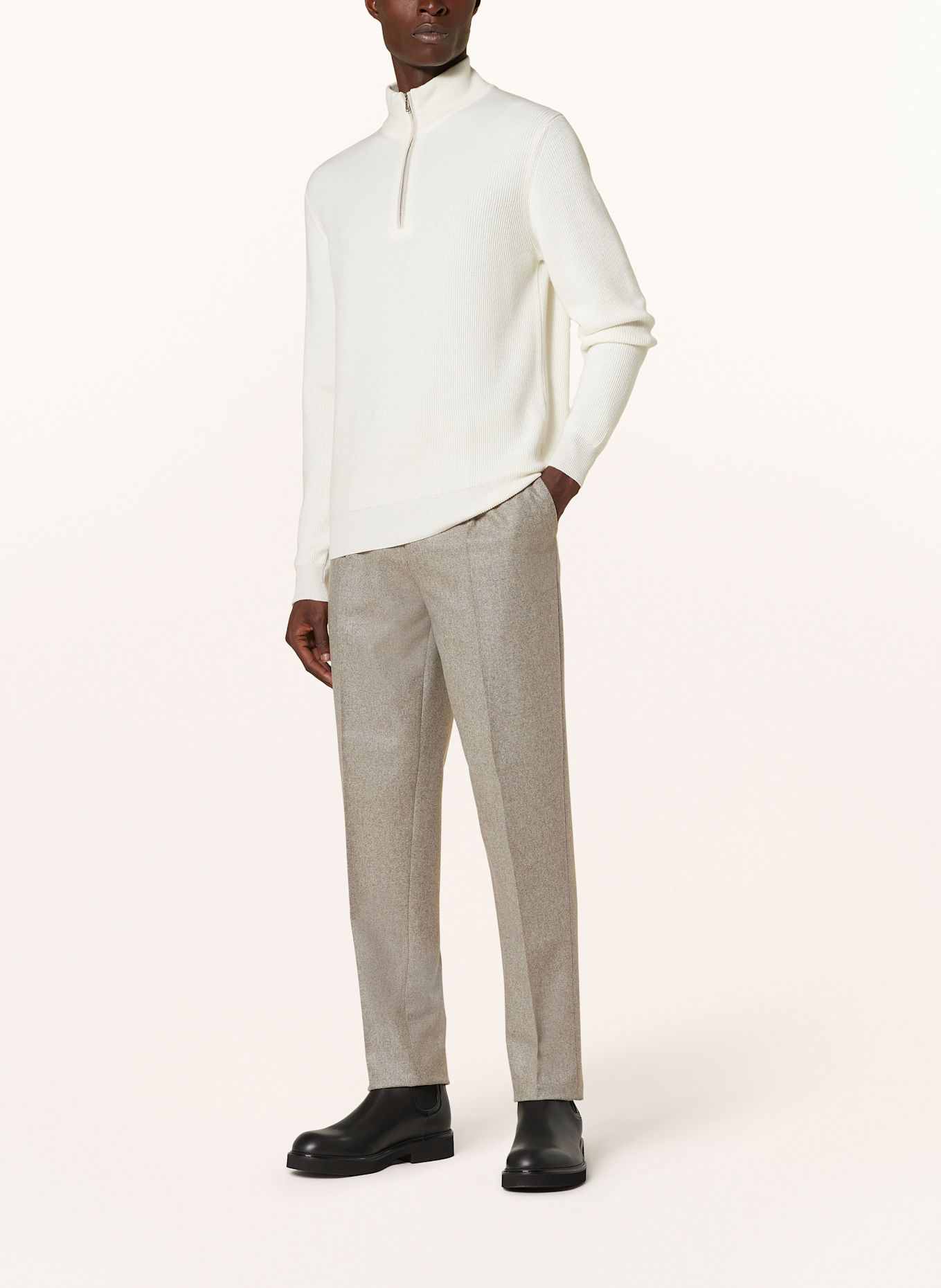 ZEGNA Anzughose: BEIGE BEIGE