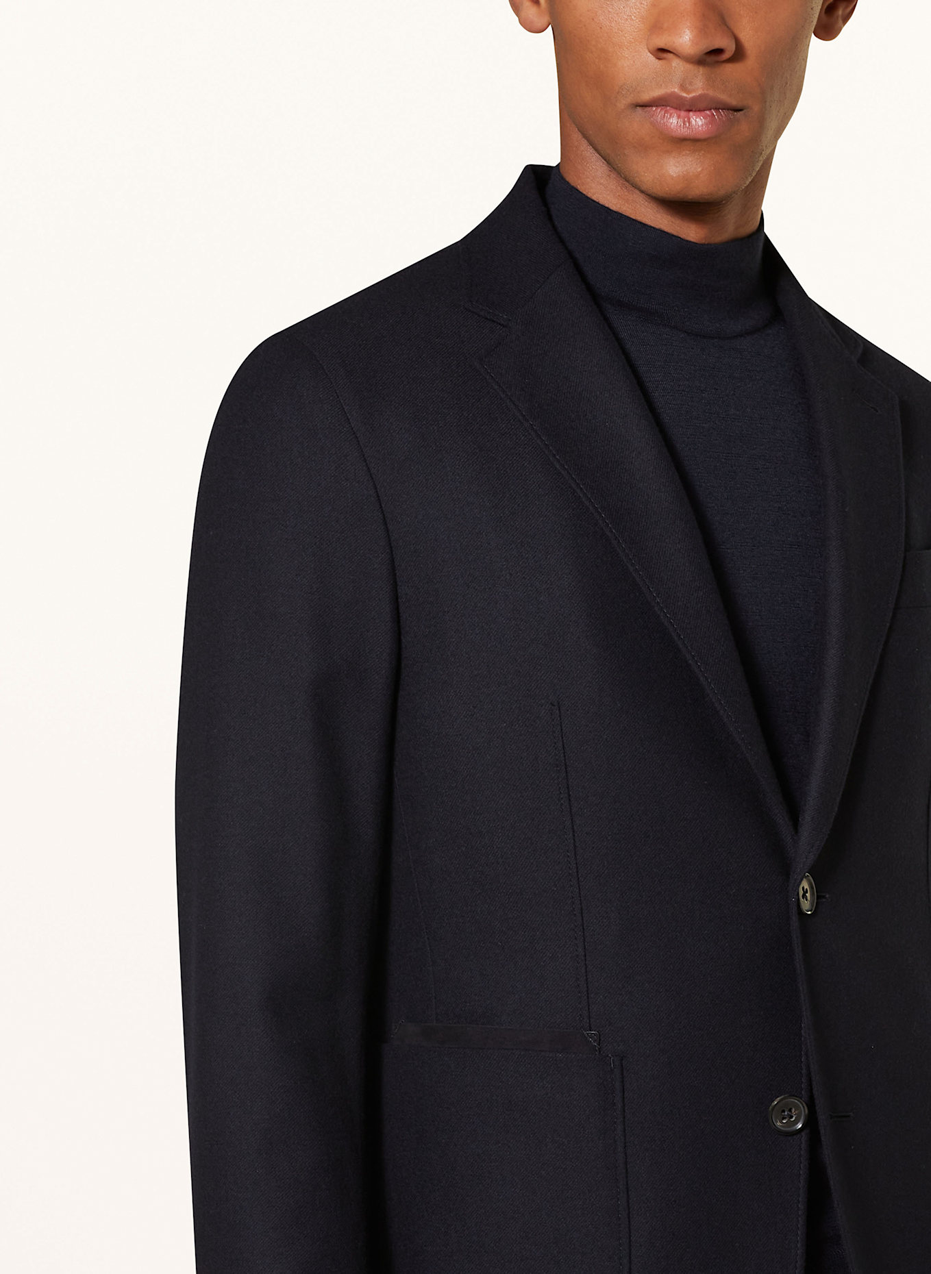 ZEGNA Blazer Extra Slim Fit mit herausnehmbarer Blende, Farbe: DUNKELBLAU (Bild 7)