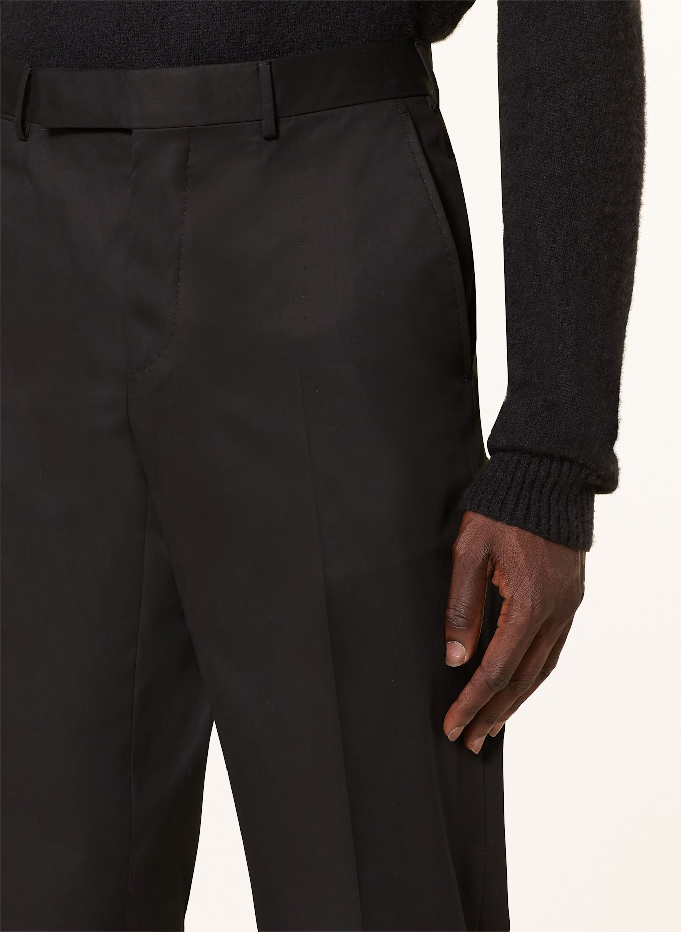 ZEGNA Chinos regular fit, Color: BLACK (Image 5)