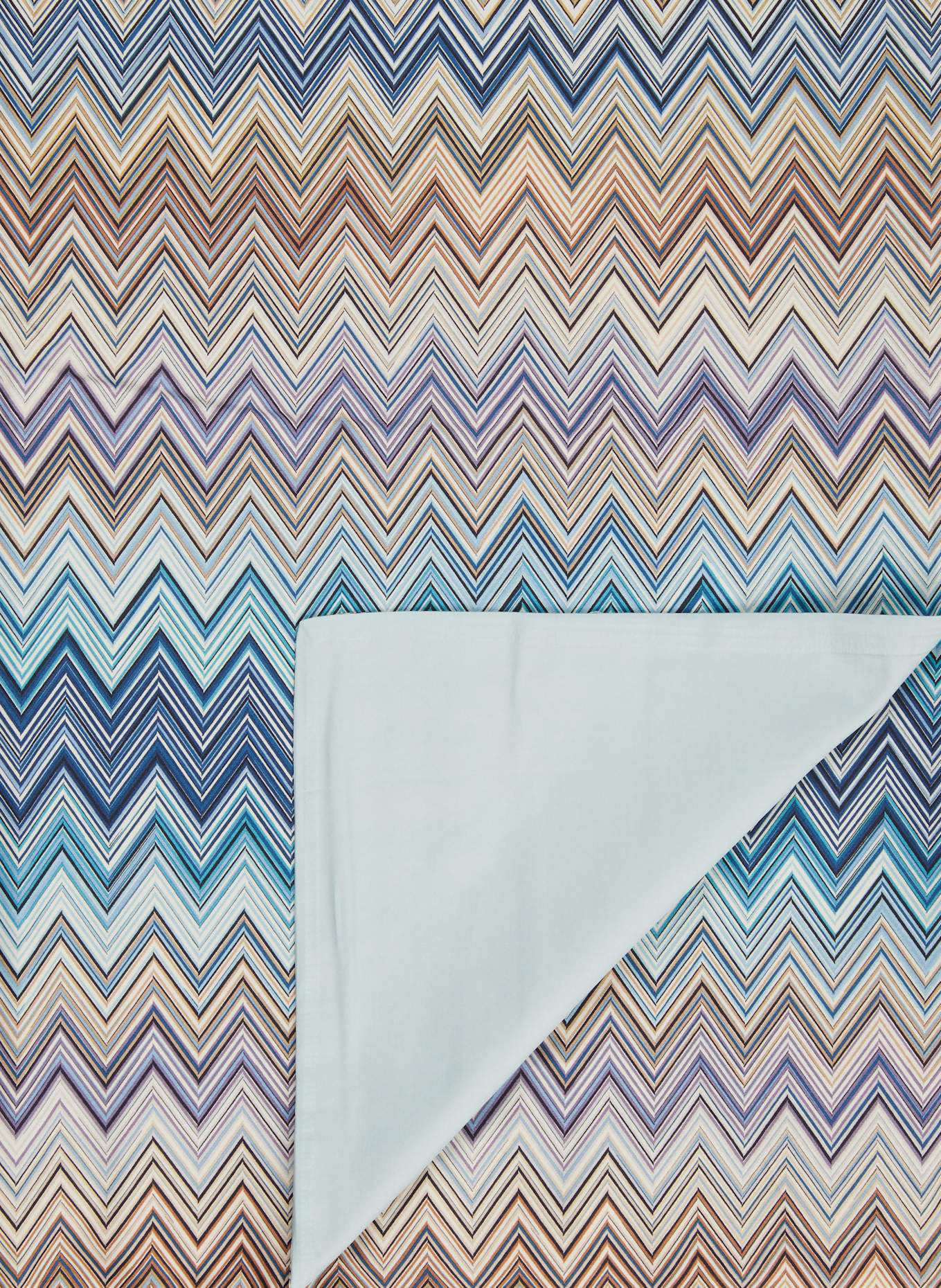 MISSONI Home Bettbezug JOHN: TÜRKIS / LILA / BEIGE