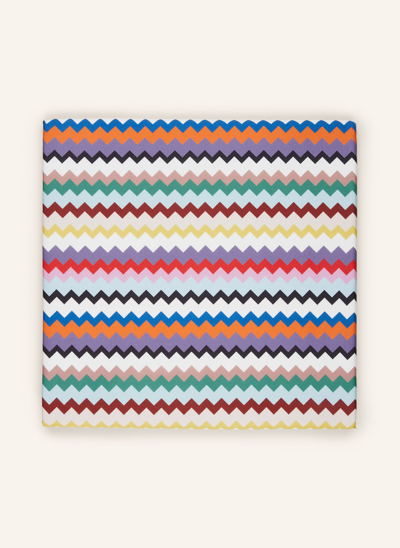 MISSONI Home Poszewka na kołdrę VALPARAISO: LILA / CZERWONY / BIAŁY