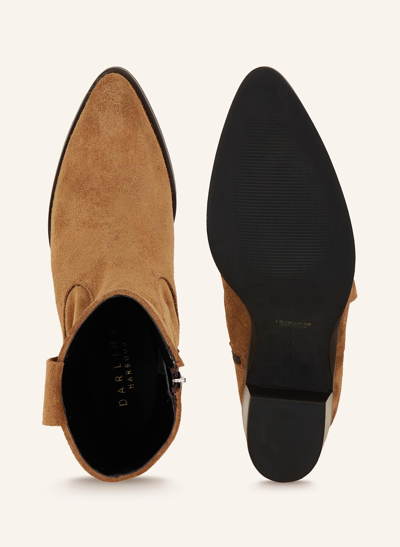 darling harbour Cowboy Boots: BRAUN