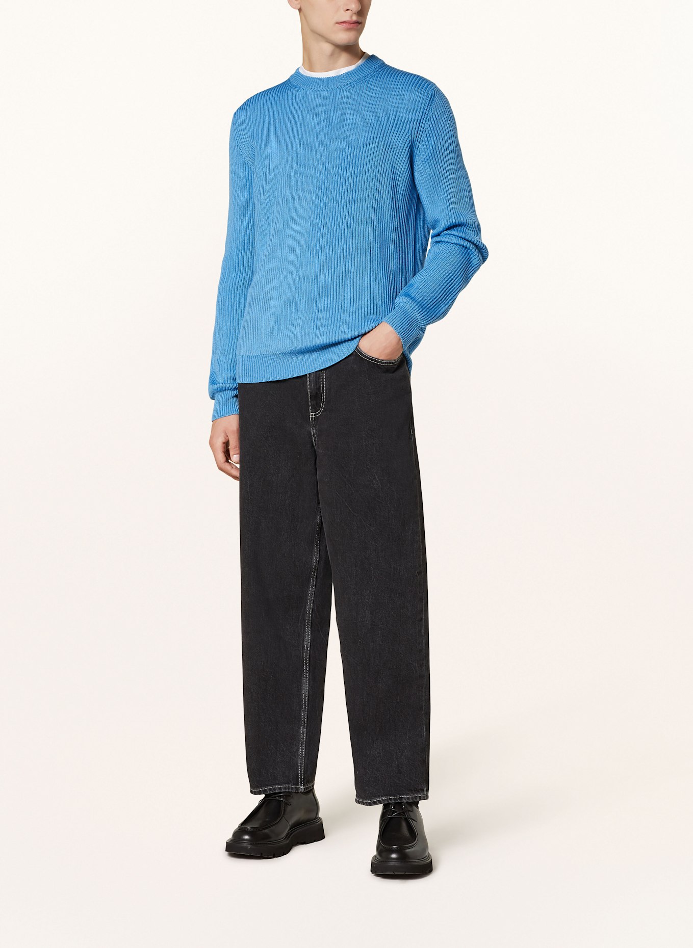 American Vintage Jeansy YOPDAY regular fit: CZARNY