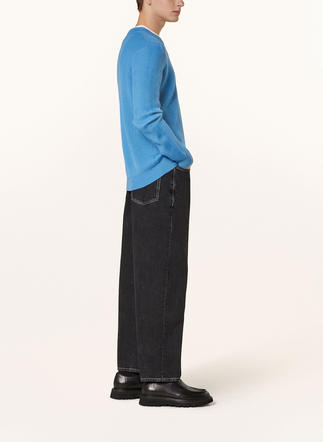 American Vintage Jeansy YOPDAY regular fit: CZARNY