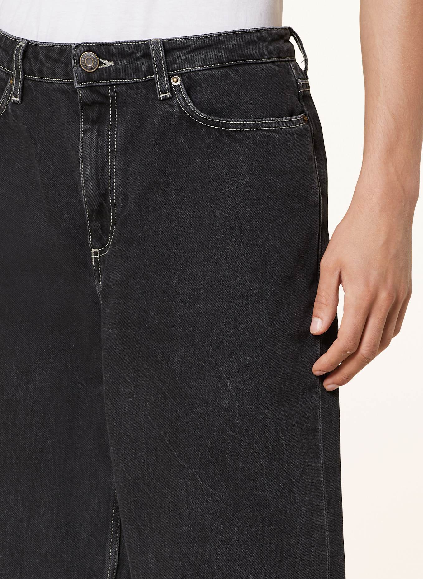 American Vintage Jeansy YOPDAY regular fit: CZARNY