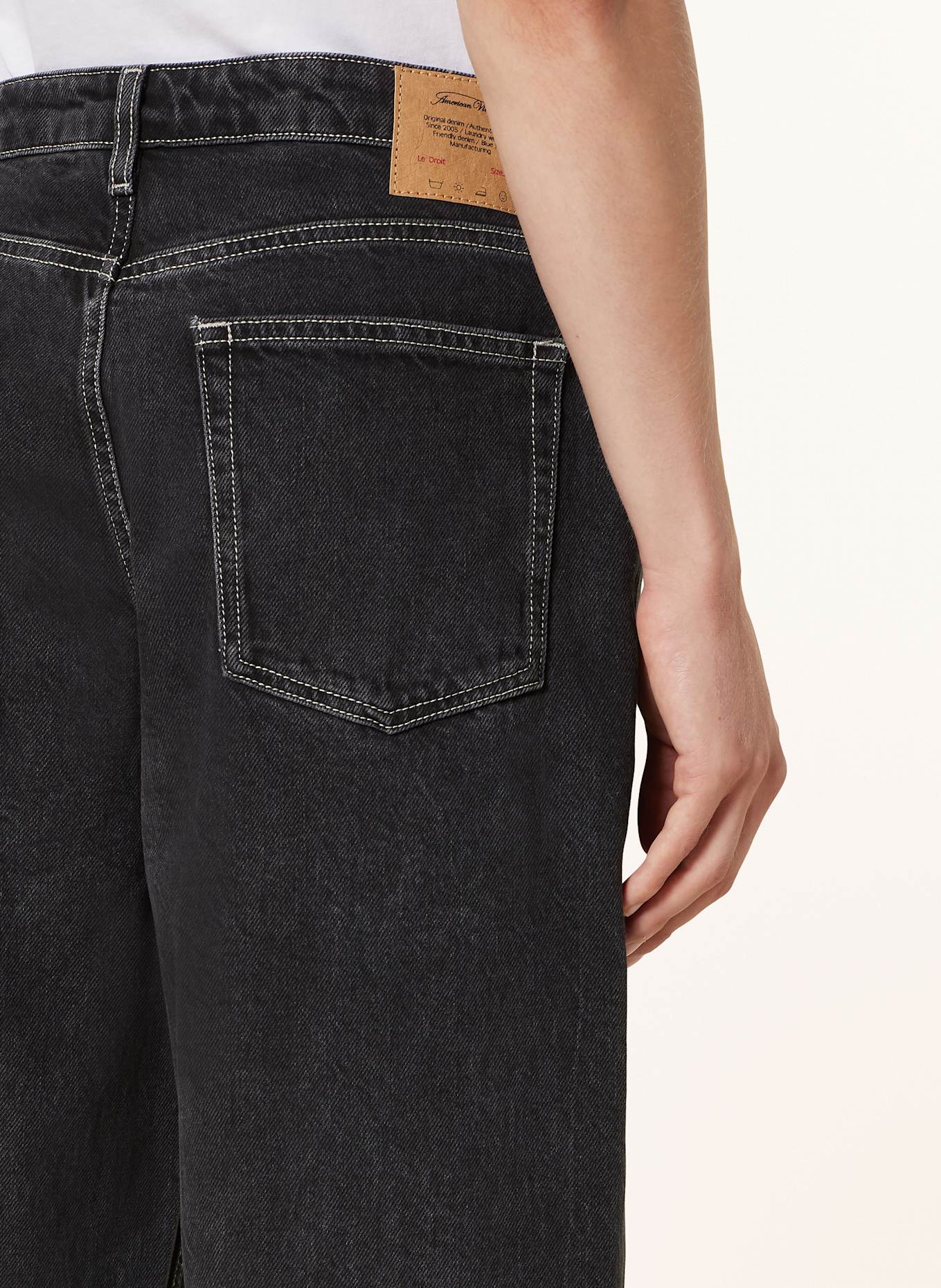 American Vintage Jeansy YOPDAY regular fit: CZARNY