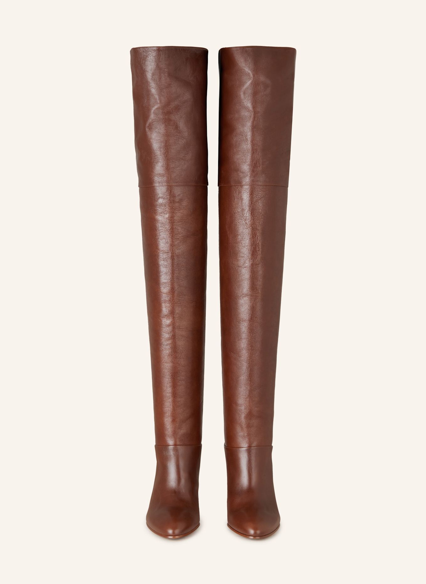 Chloé Overknee-Stiefel EVE in 25e sooty brown