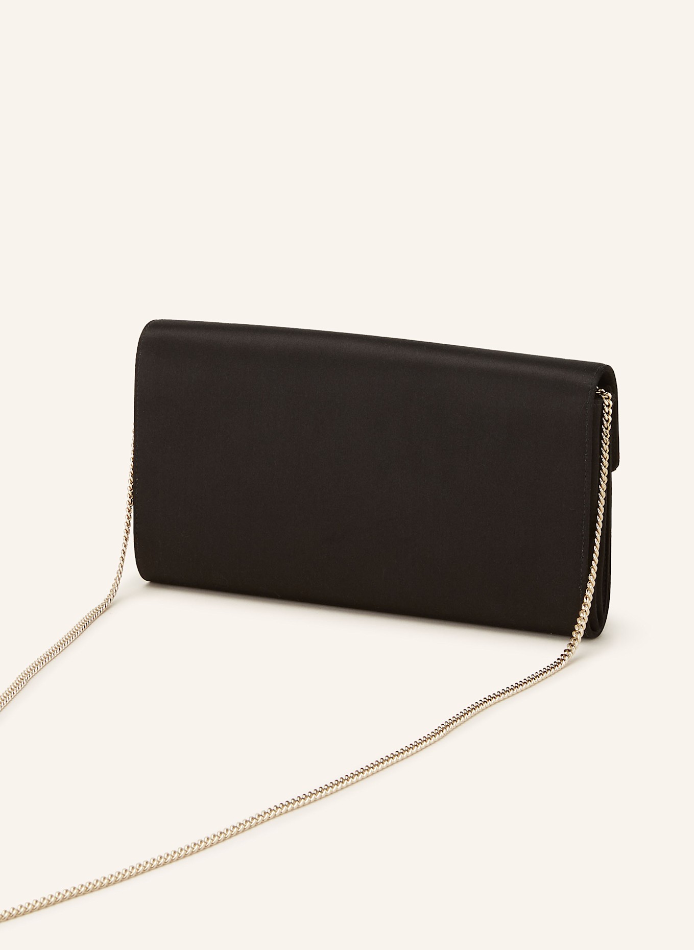 Roger Vivier Clutch mit Schmucksteinen in schwarz