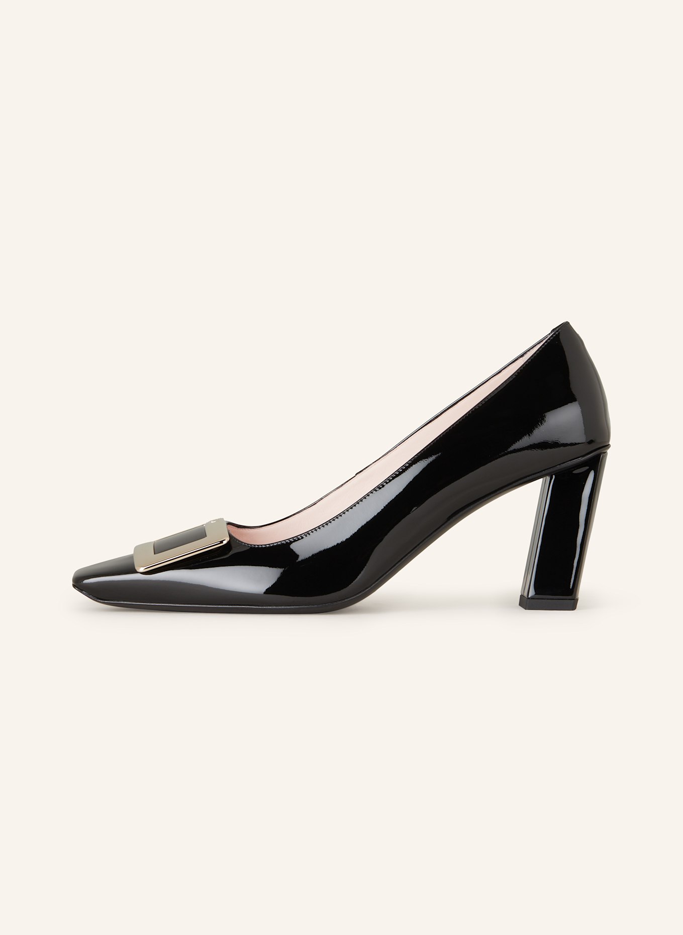 Roger Vivier Lack-Pumps BELLE VIVIER: SCHWARZ