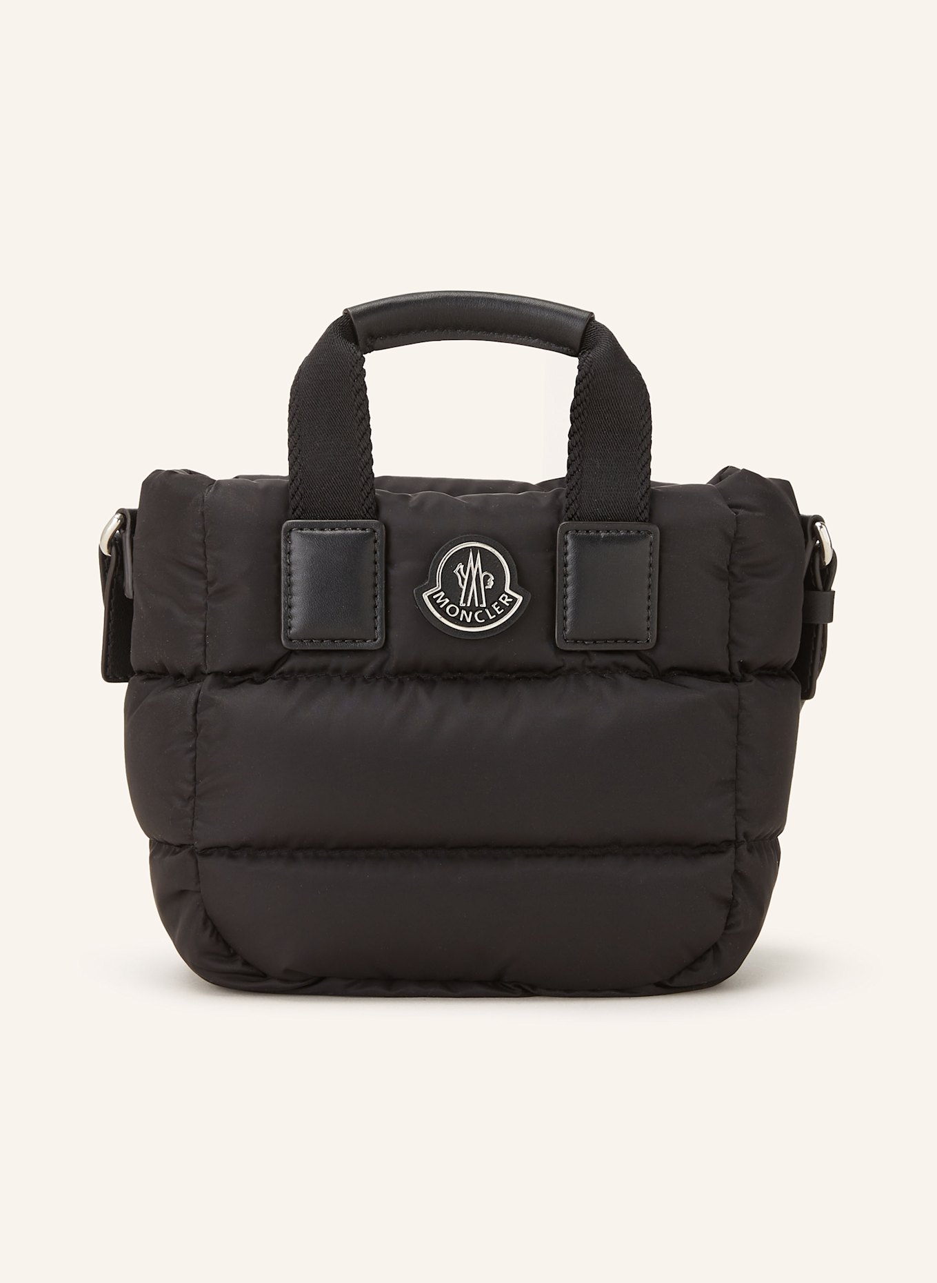 MONCLER Torba na ramię MICRO CARADOC, Kolor: CZARNY (Obrazek 1)