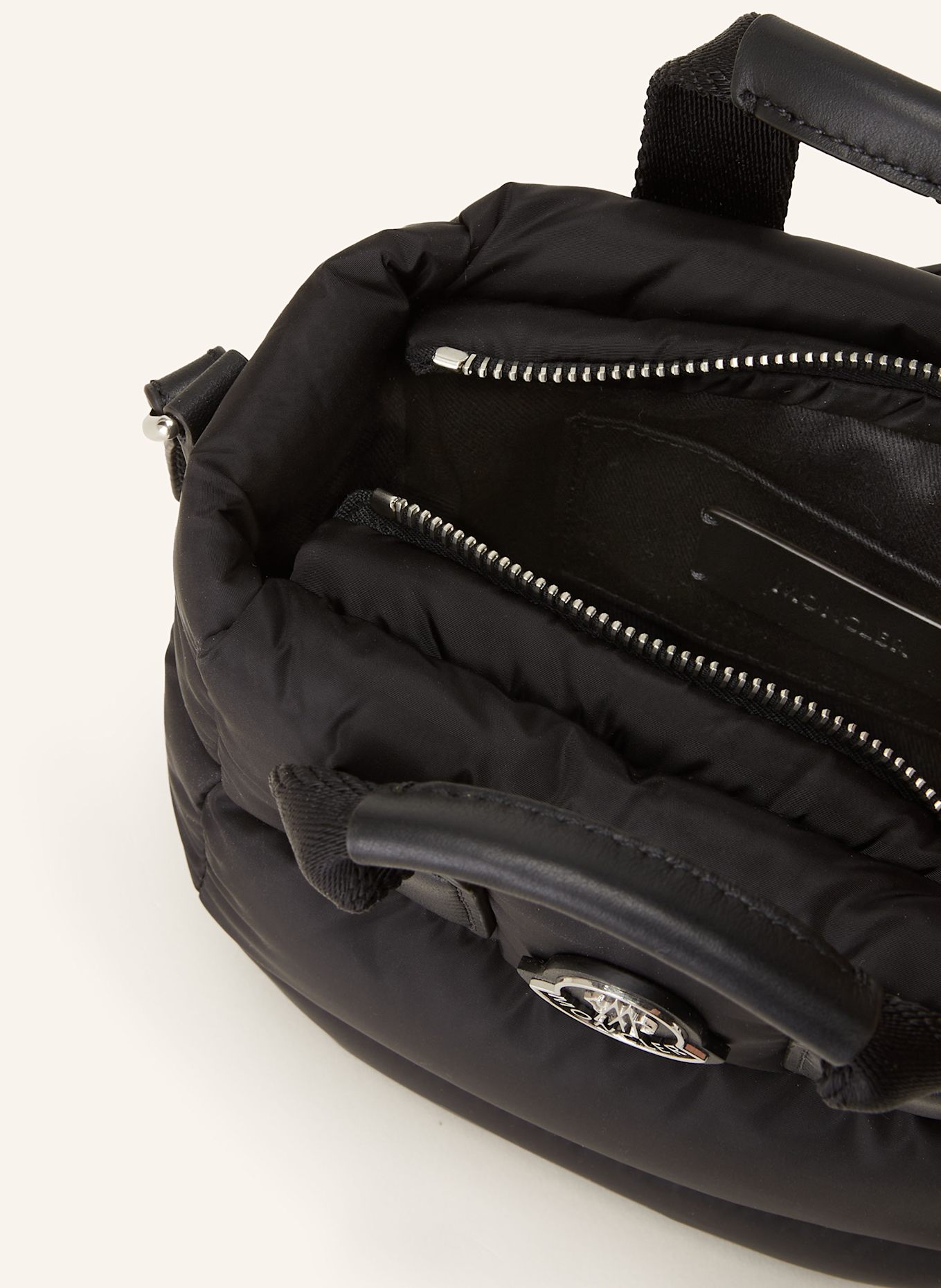 MONCLER Torba na ramię MICRO CARADOC, Kolor: CZARNY (Obrazek 3)