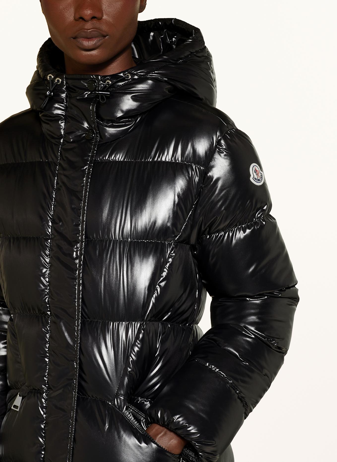 MONCLER Płaszcz puchowy BELLEVUE kolor czarny MONCLER Płaszcz puchowy BELLEVUE kolor czarny