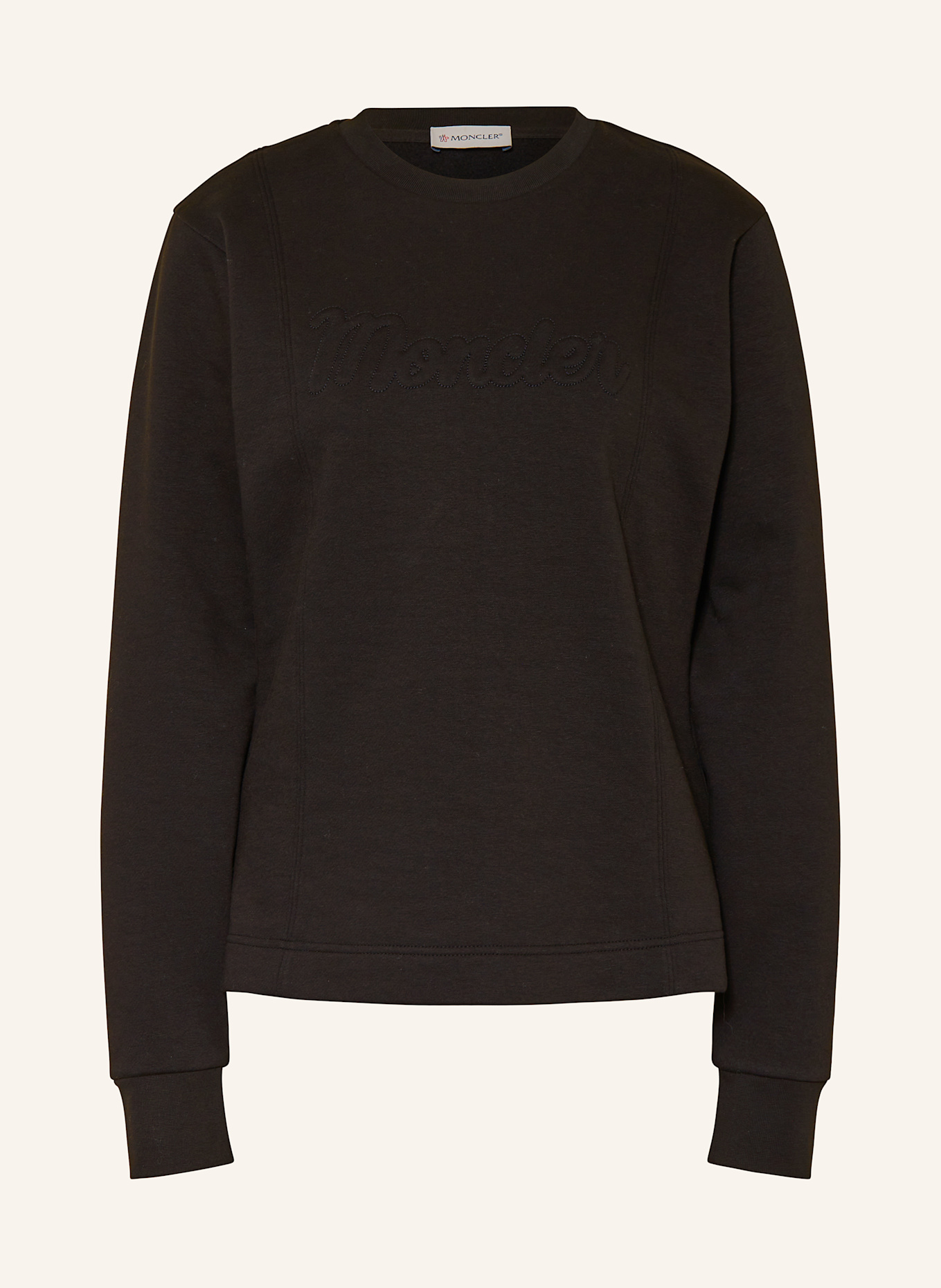 MONCLER Sweatshirt: SCHWARZ