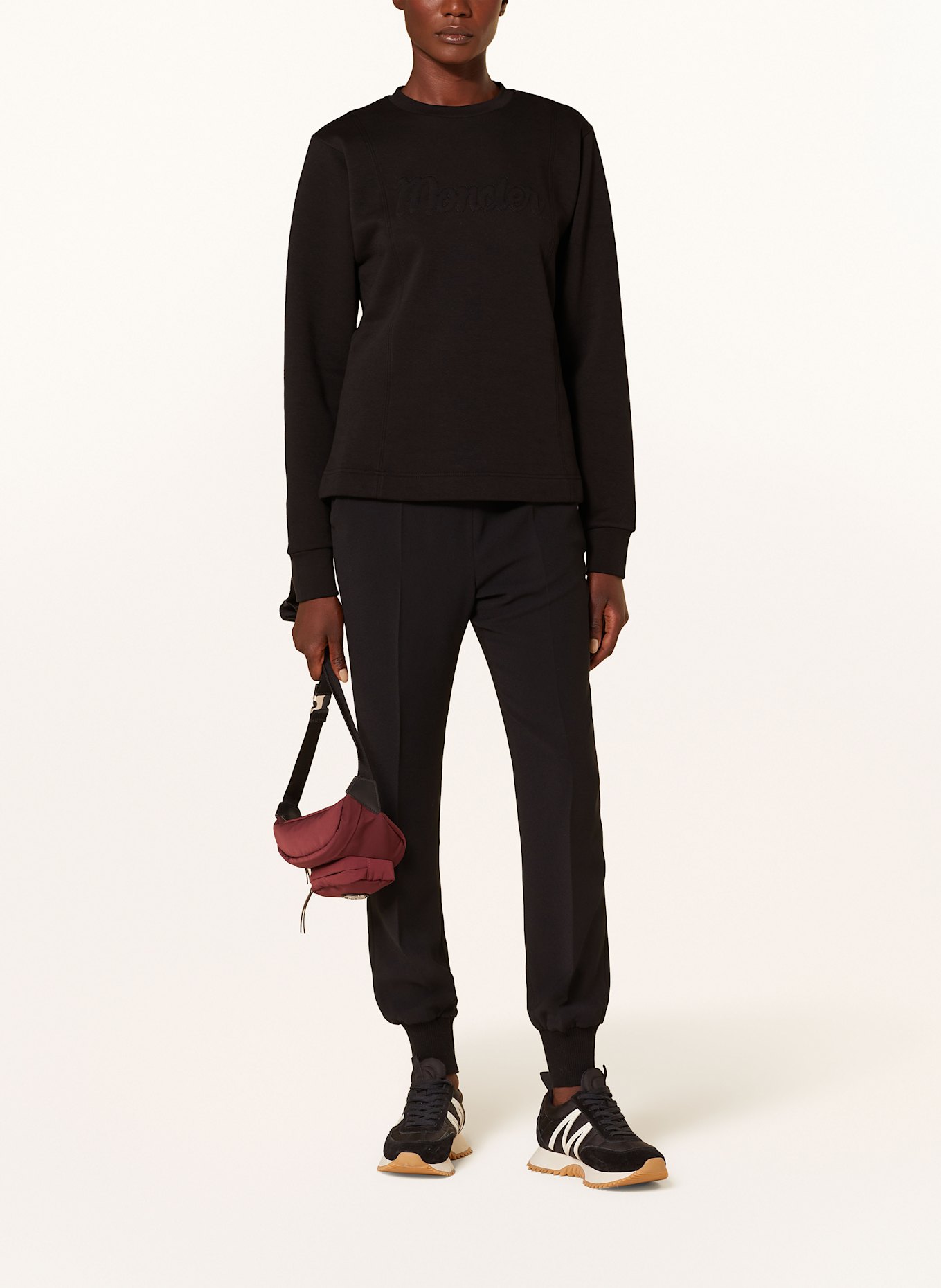 MONCLER Sweatshirt: SCHWARZ