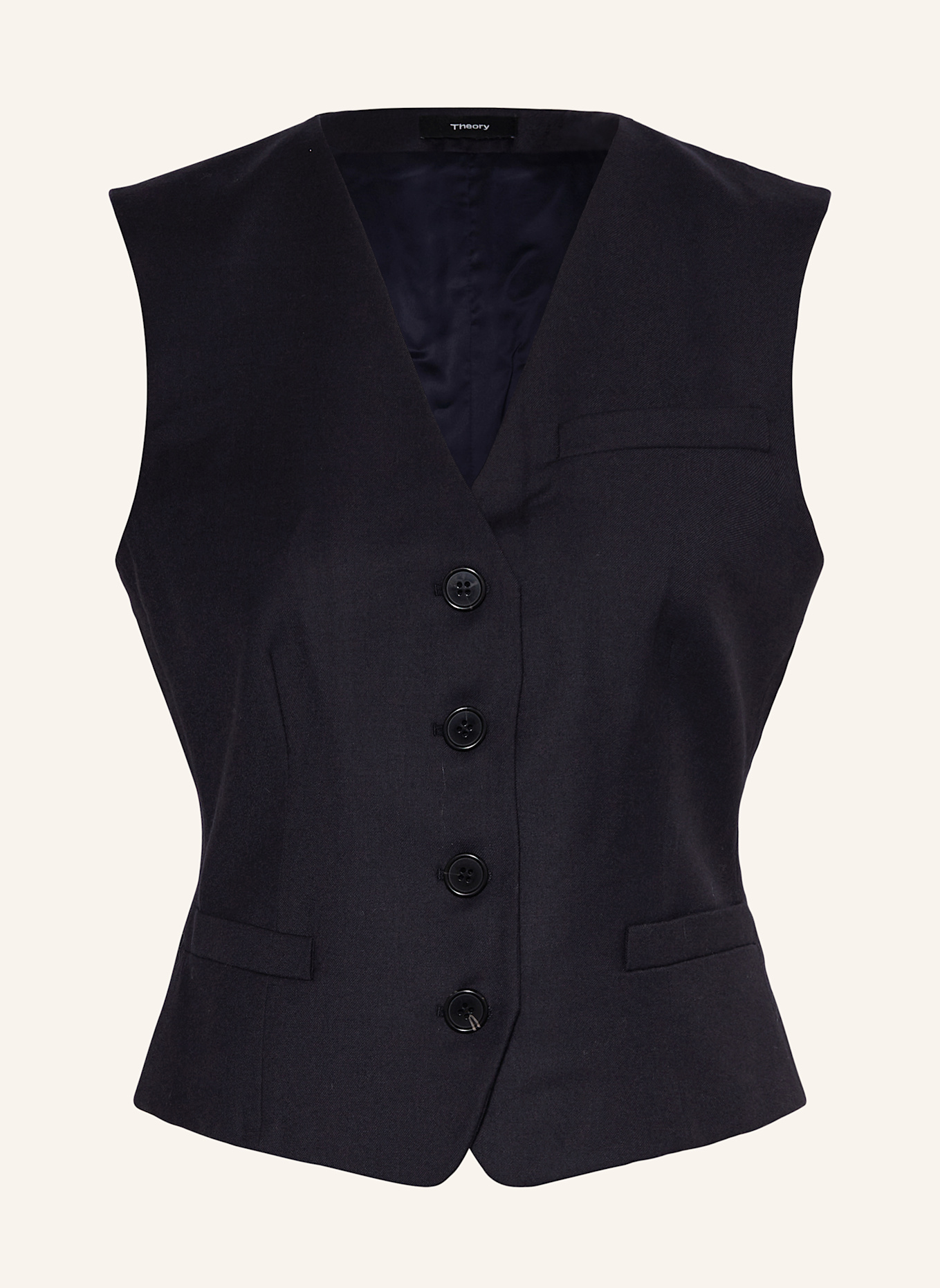 Theory Blazer vest, Color: DARK BLUE (Image 1)