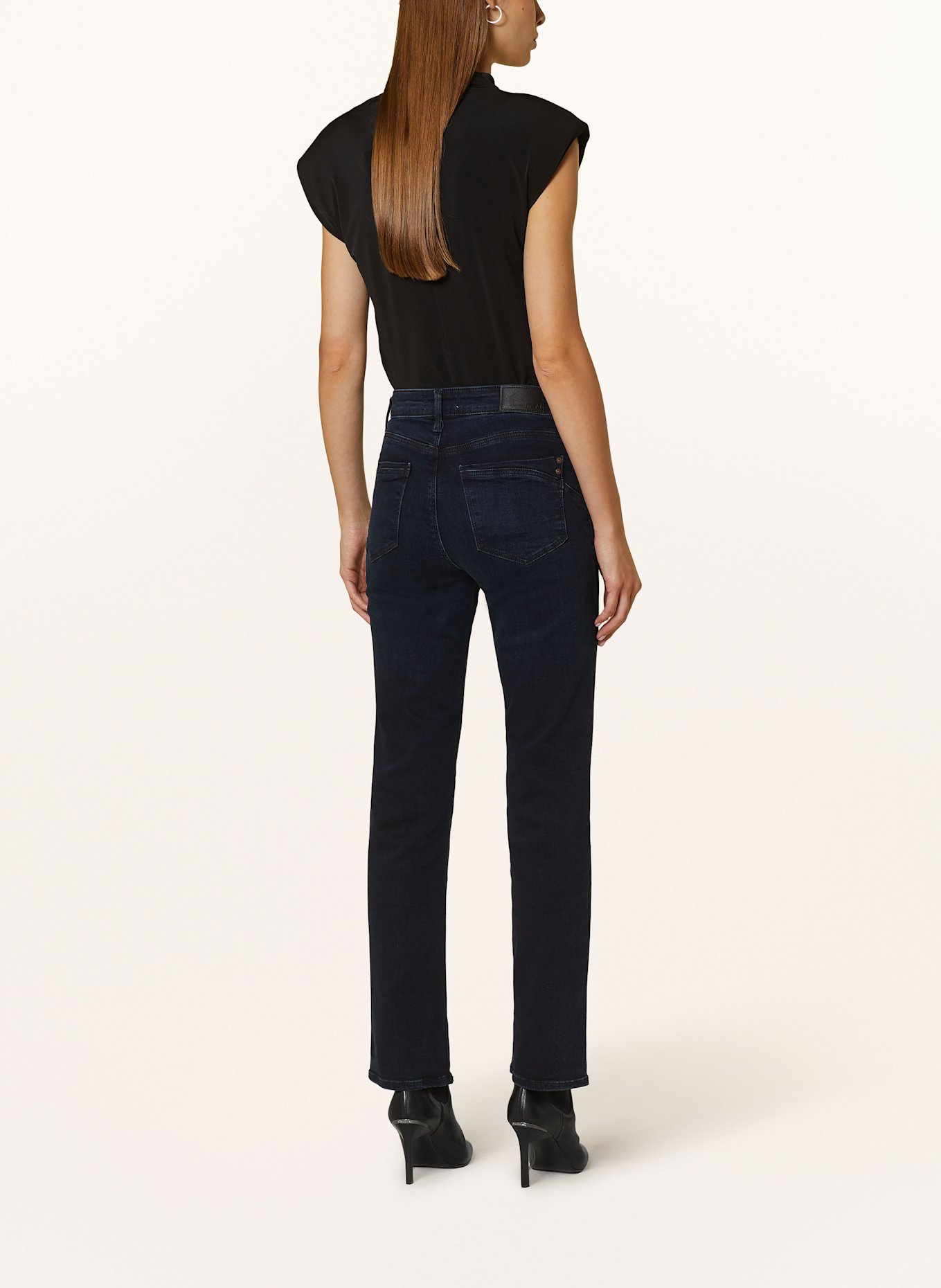 mavi Straight Jeans KENDRA, Farbe: 87597 deep ink glam (Bild 3)