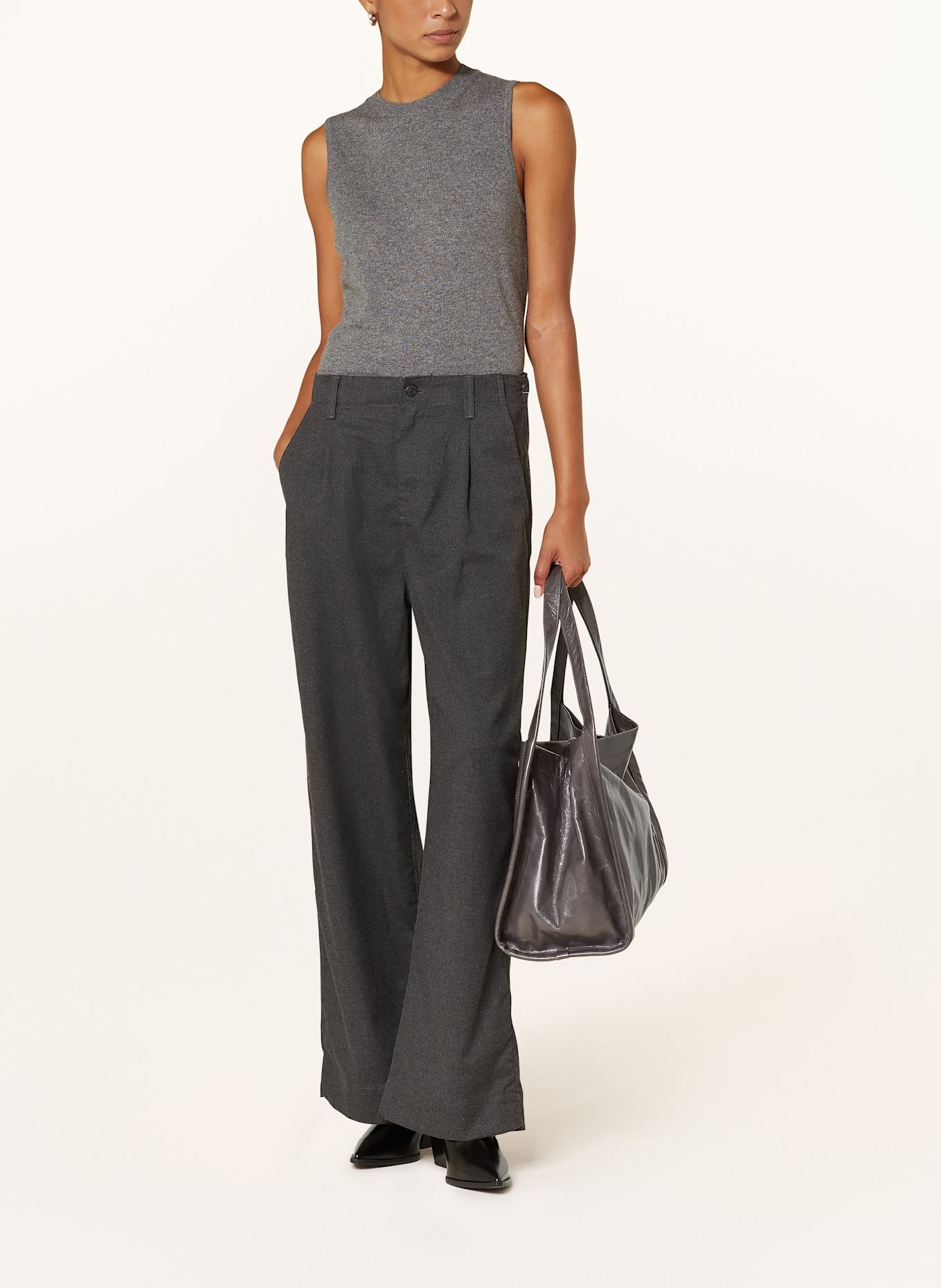 mavi PERA trousers, Color: DARK GRAY (Image 2)