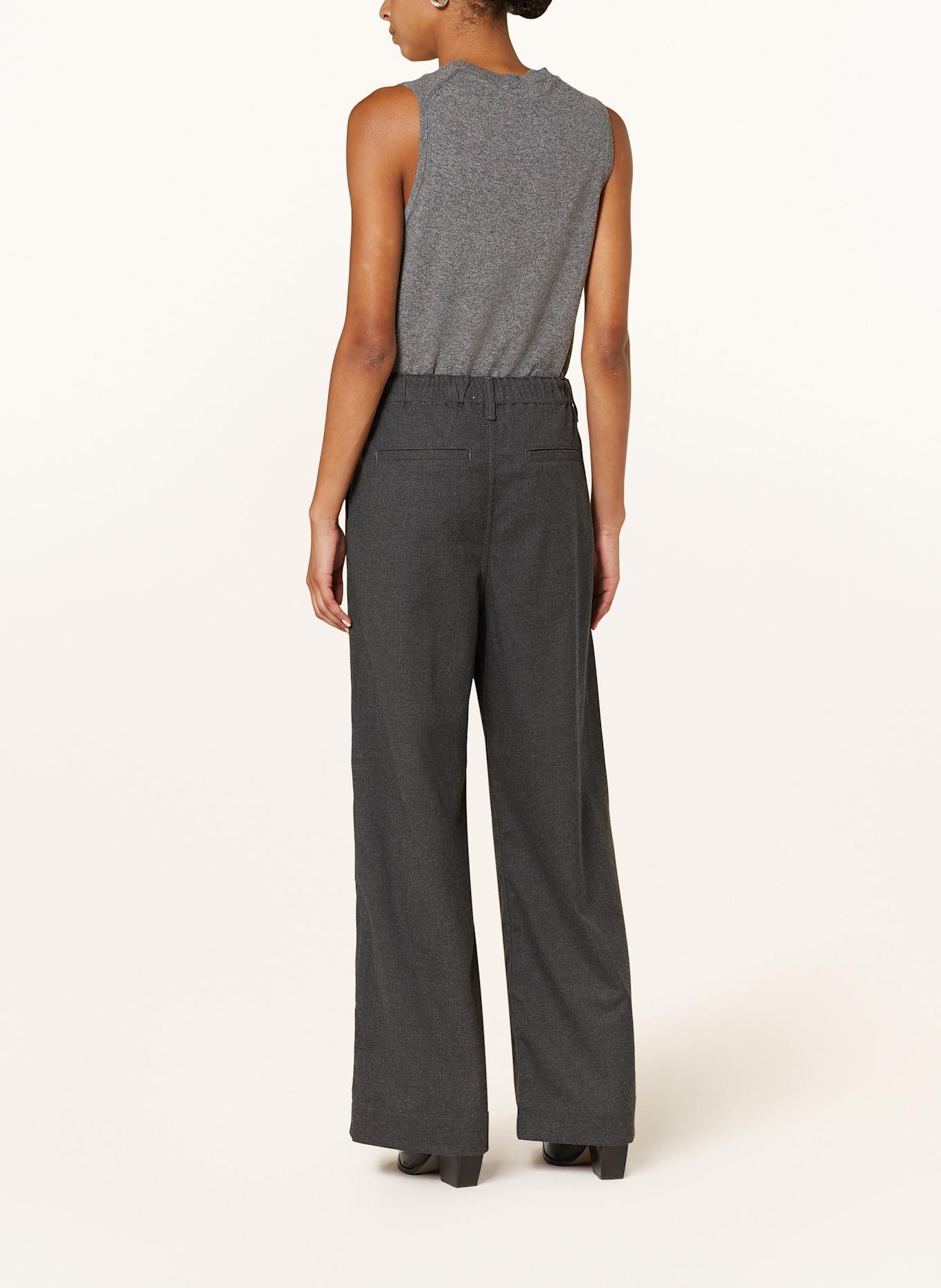 mavi PERA trousers, Color: DARK GRAY (Image 3)