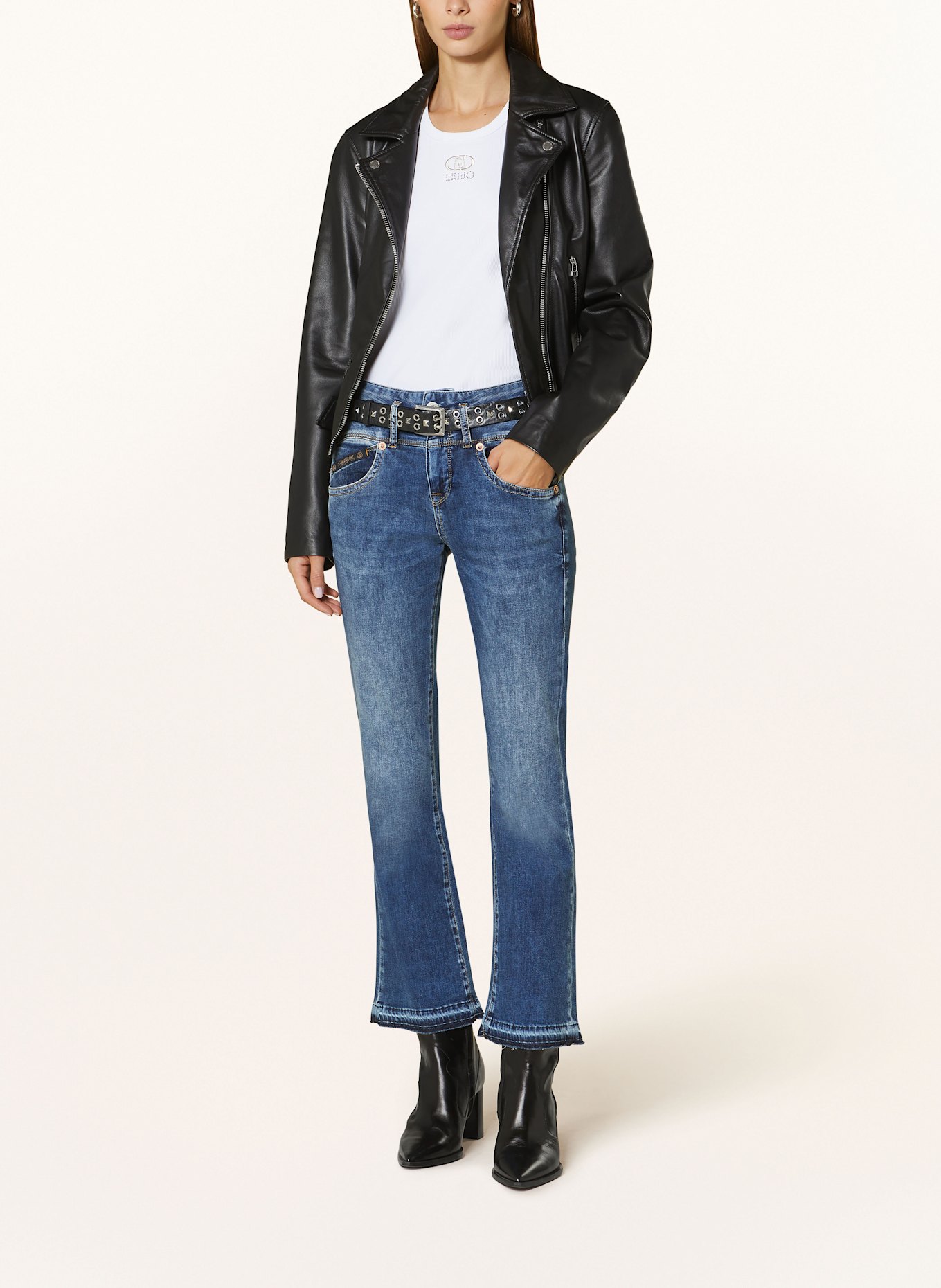 Herrlicher Bootcut jeans PEARL: 957 dolphin