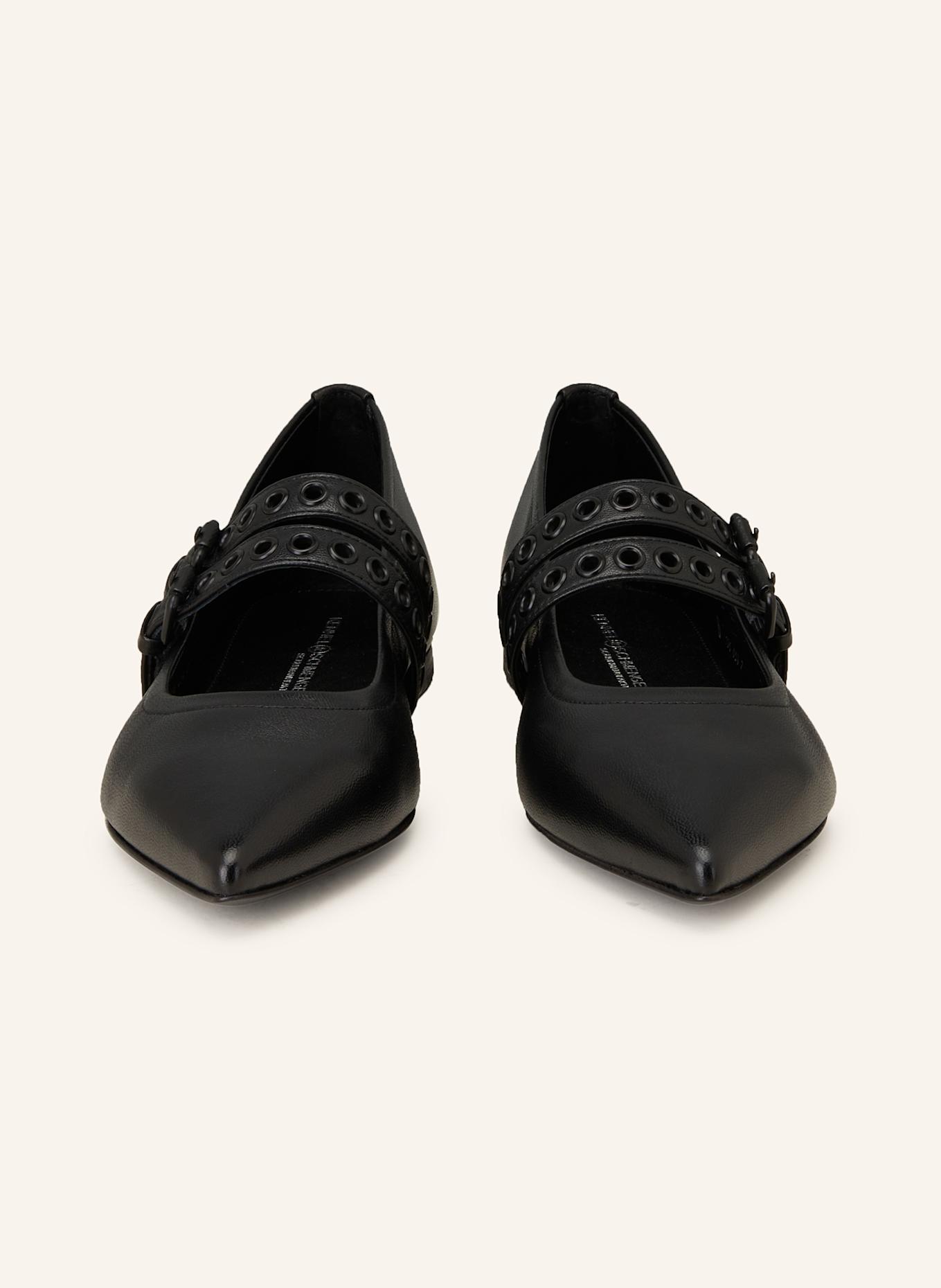 KENNEL & SCHMENGER Mary Jane ballet flats GRETA, Color: BLACK (Image 3)