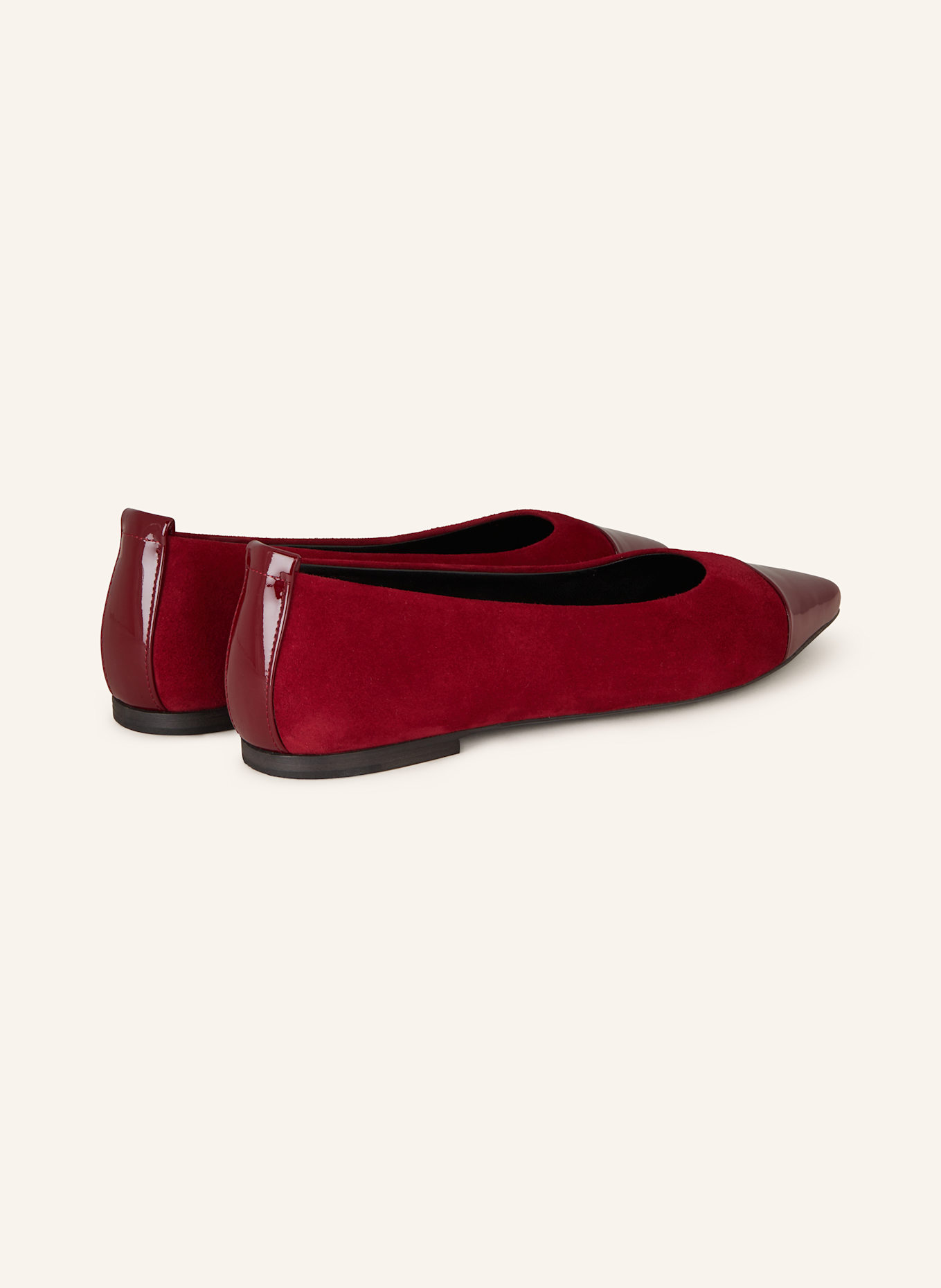 KENNEL & SCHMENGER Ballet flats GRETA, Color: DARK RED (Image 2)