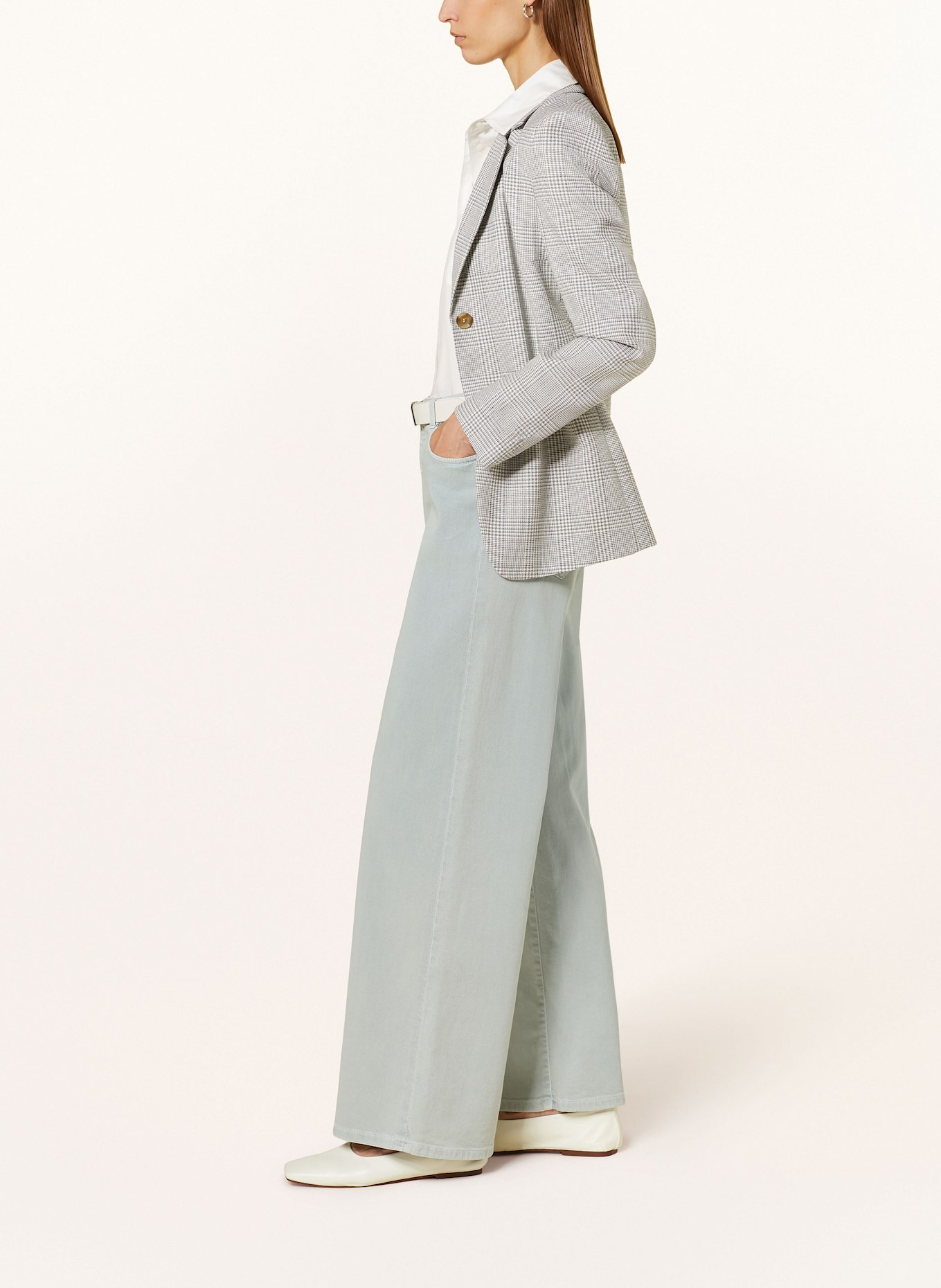 WEEKEND Max Mara Straight Jeans MEDINA: 011 PASTEL GREEN
