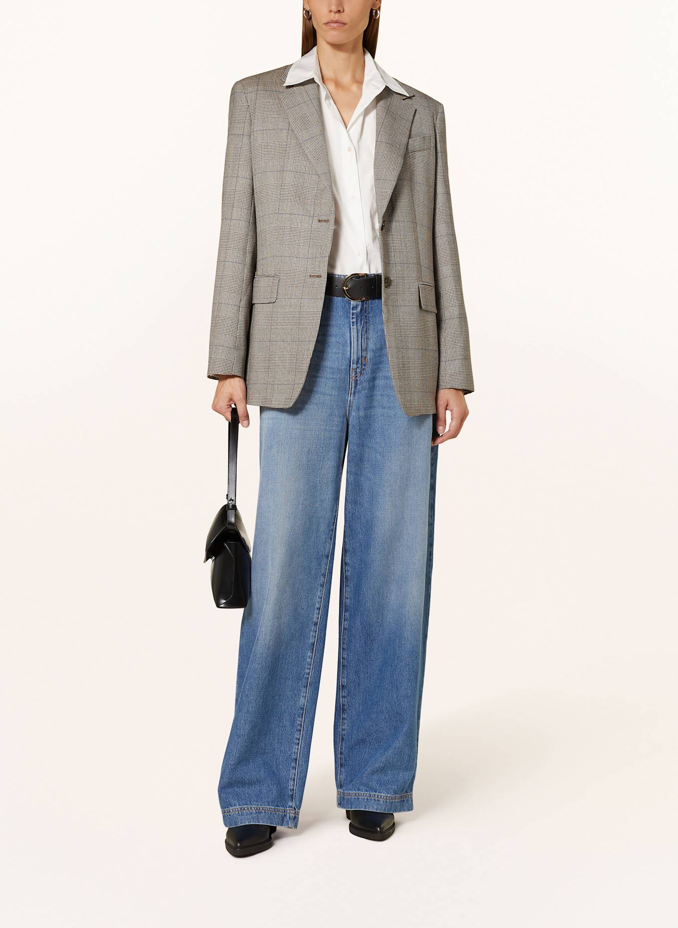 WEEKEND Max Mara Blazer BURGOS: TAUPE / BLAUGRAU