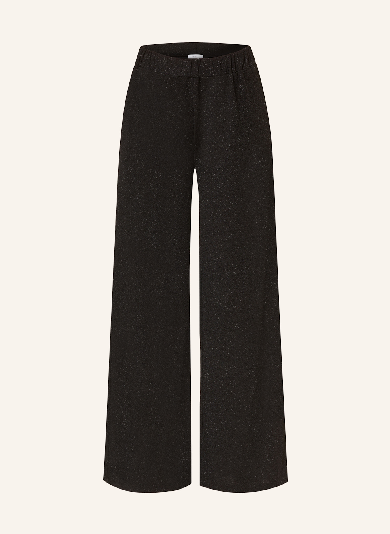 darling harbour Marlenehose mit Glitzergarn: SCHWARZ