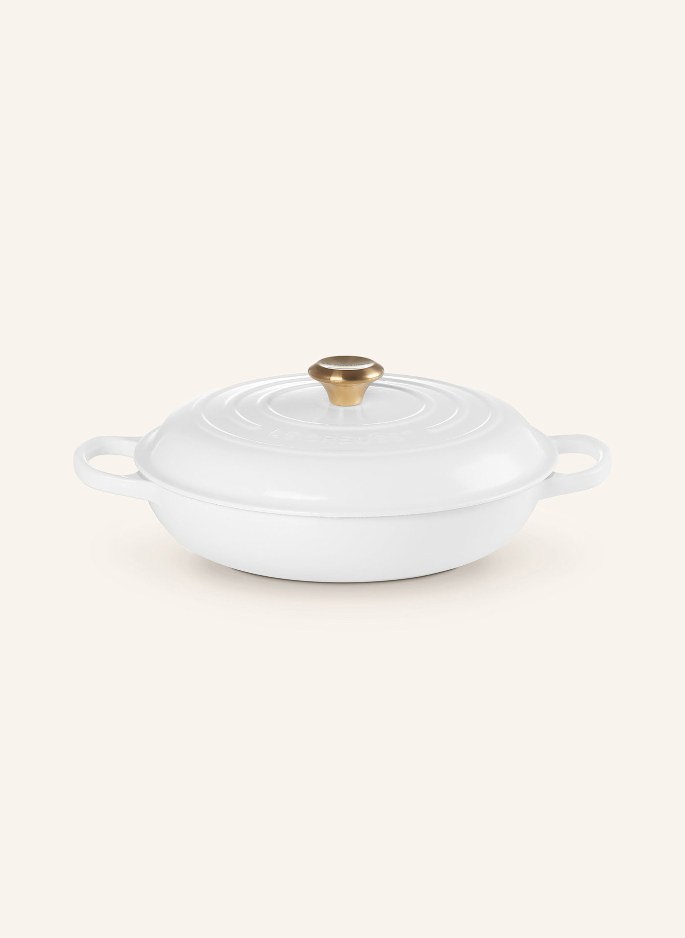 LE CREUSET Gourmet-Profitopf SIGNATURE, Farbe: WHITE (Bild 1)