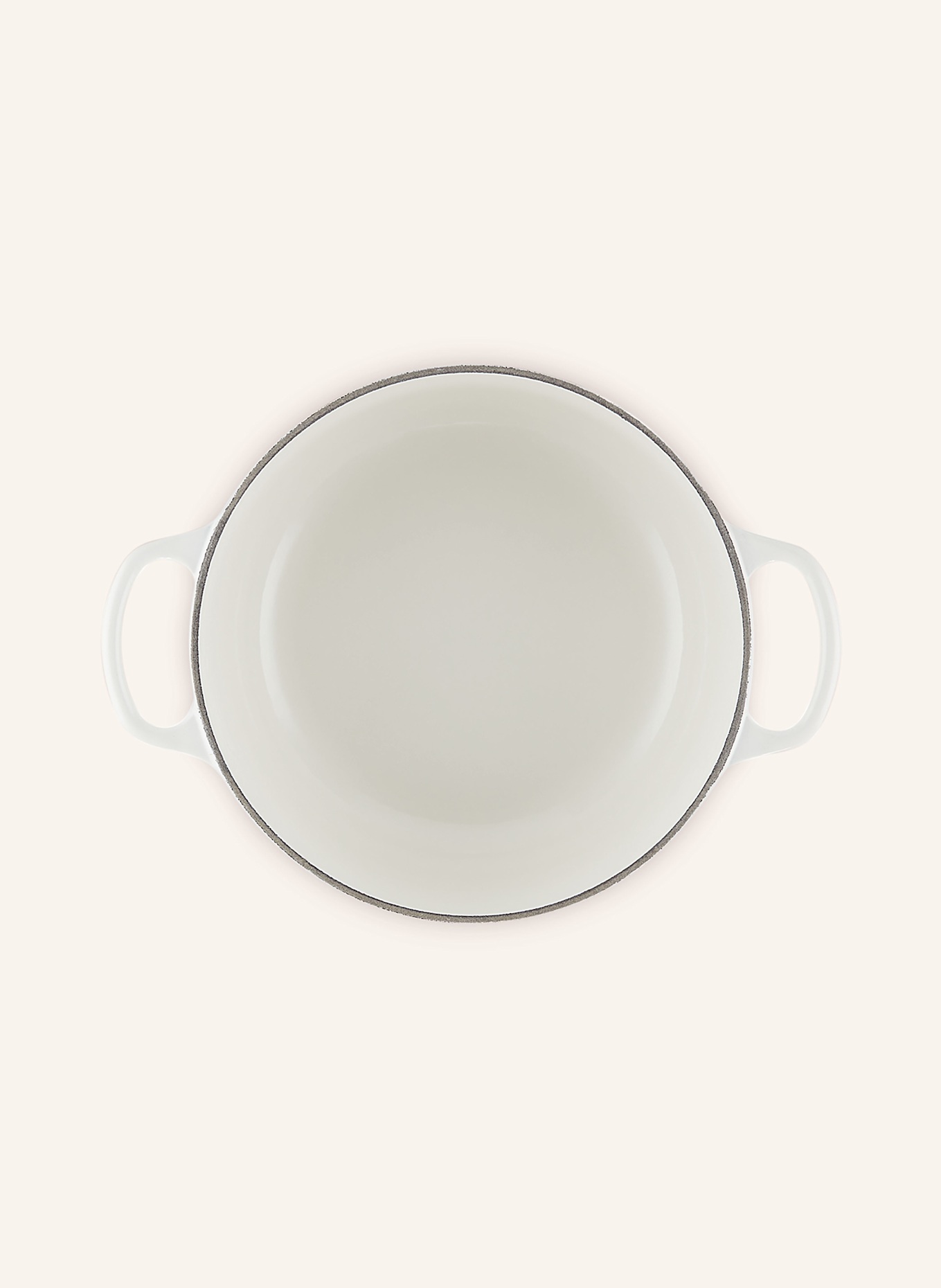 LE CREUSET Brytfanna SIGNATURE, Kolor: WHITE (Obrazek 2)