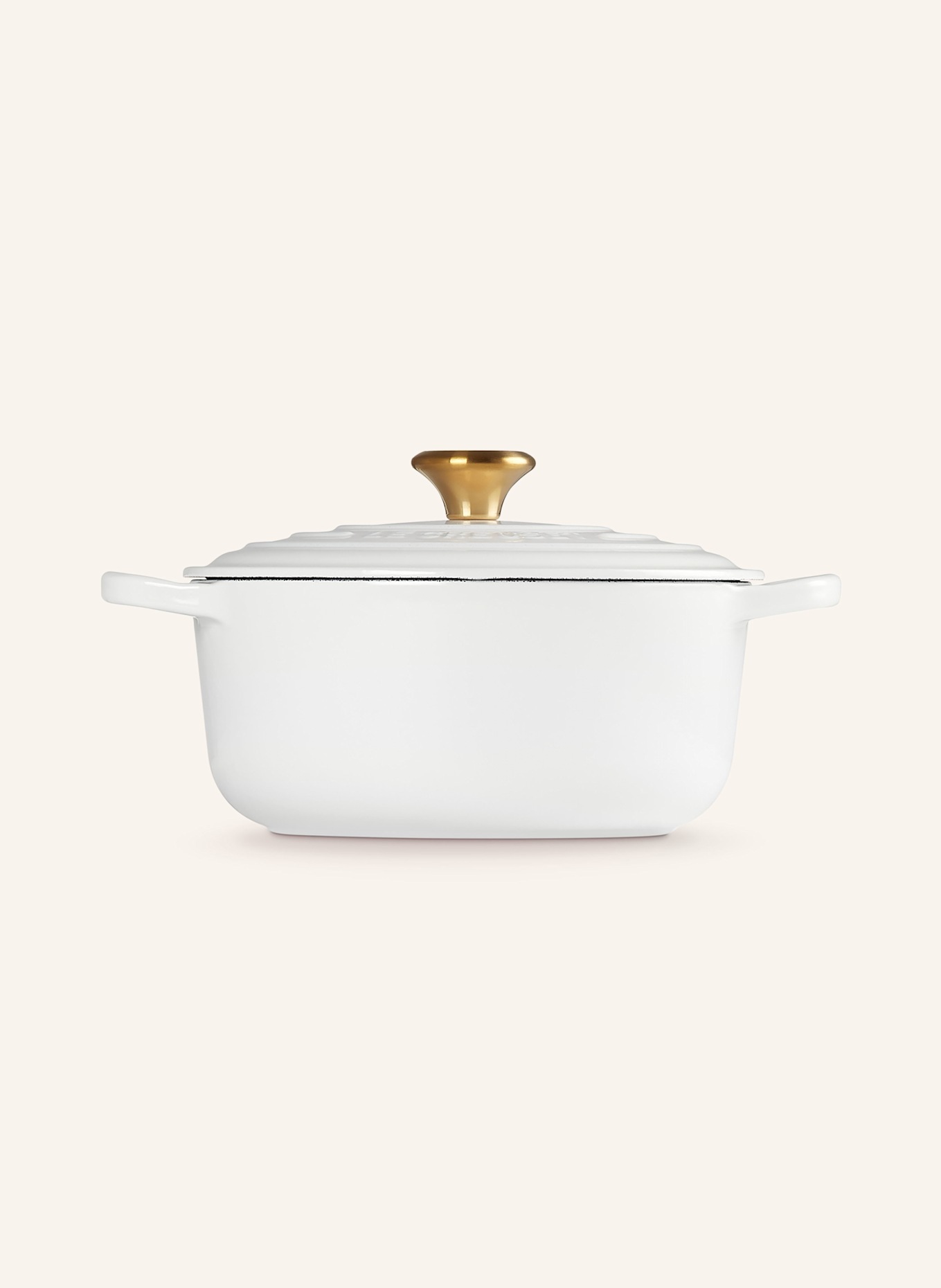 LE CREUSET Brytfanna SIGNATURE, Kolor: WHITE (Obrazek 4)