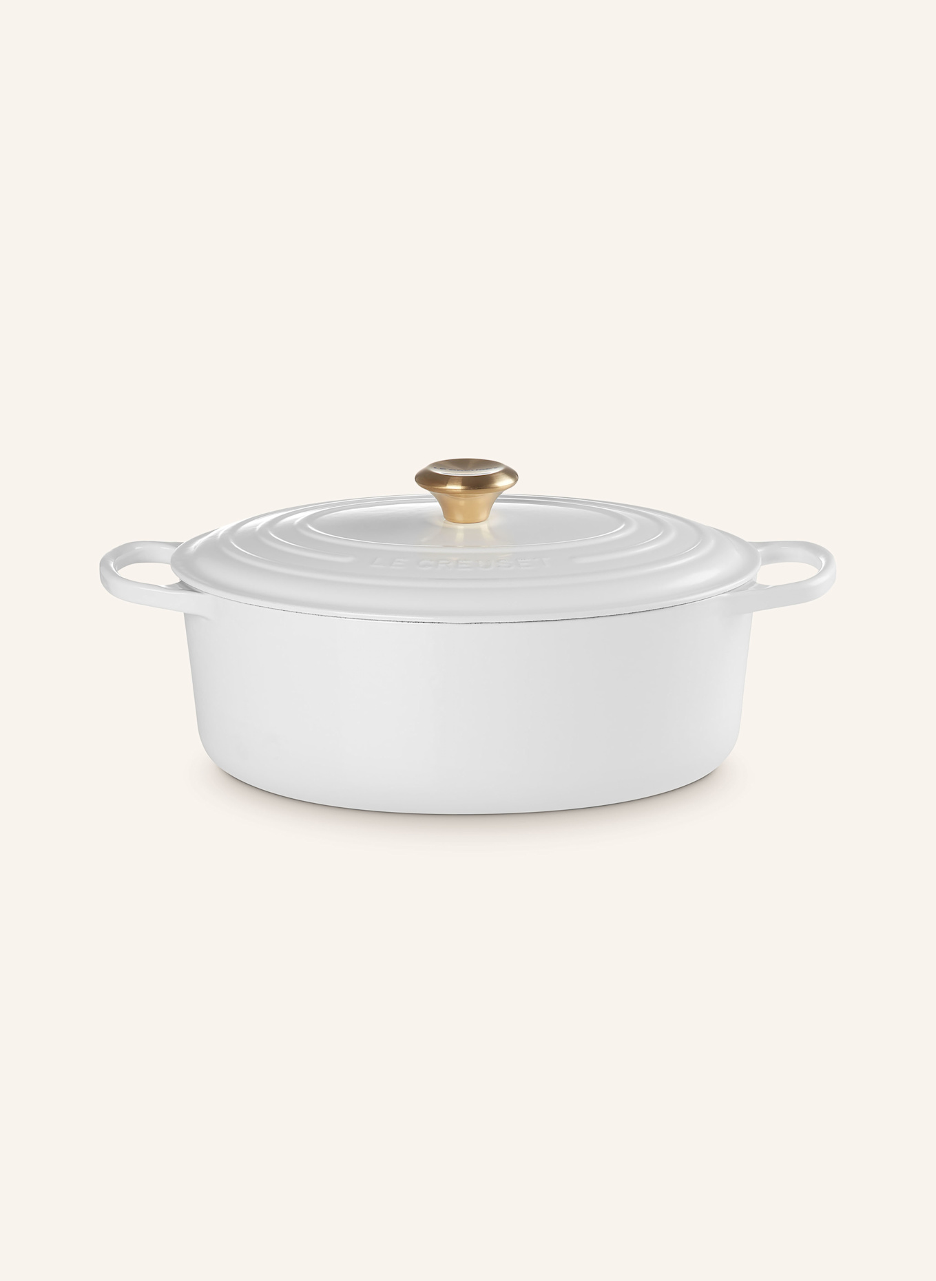 LE CREUSET Bräter SIGNATURE, Farbe: WHITE (Bild 1)