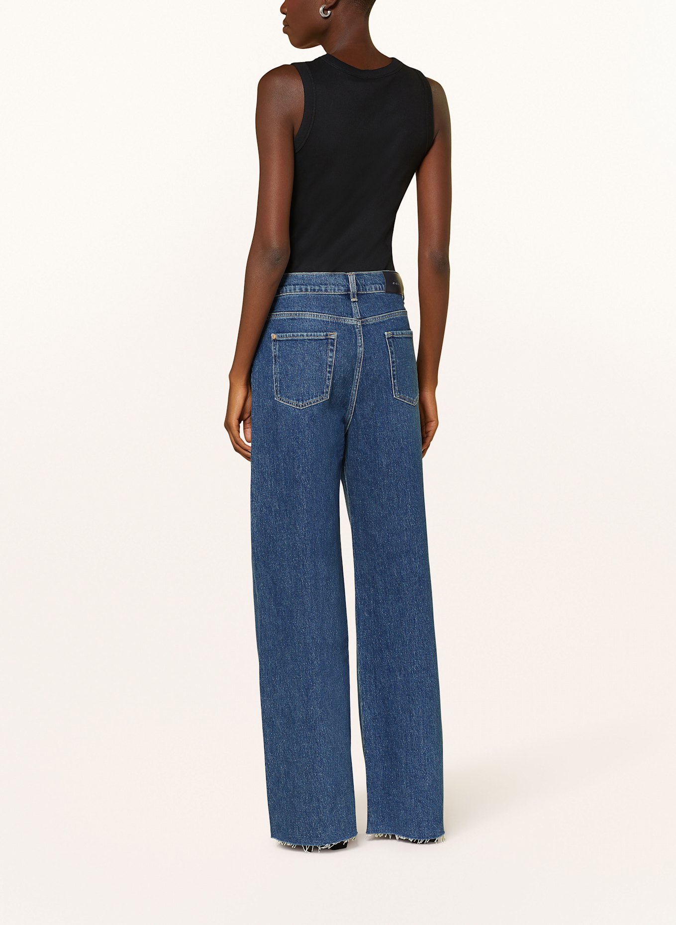 7 for all mankind Jeansy straight SCOUT: DARK BLUE