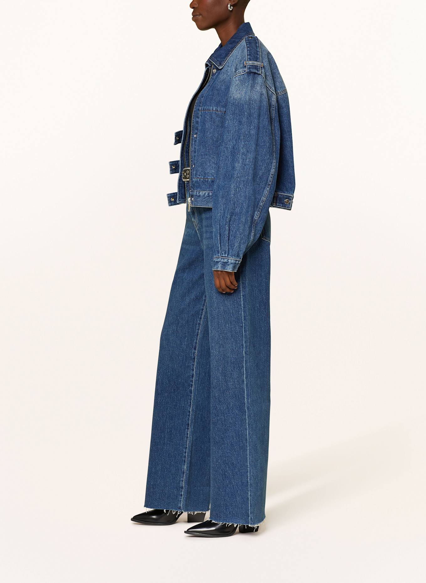 7 for all mankind Jeansy straight SCOUT: DARK BLUE