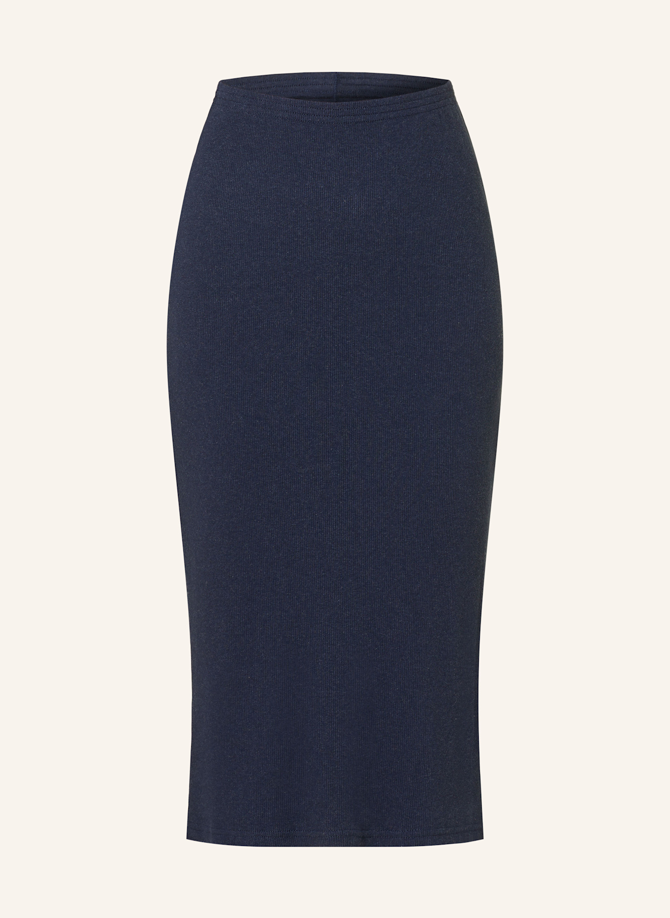 American Vintage BLAROW jersey skirt in dark blue