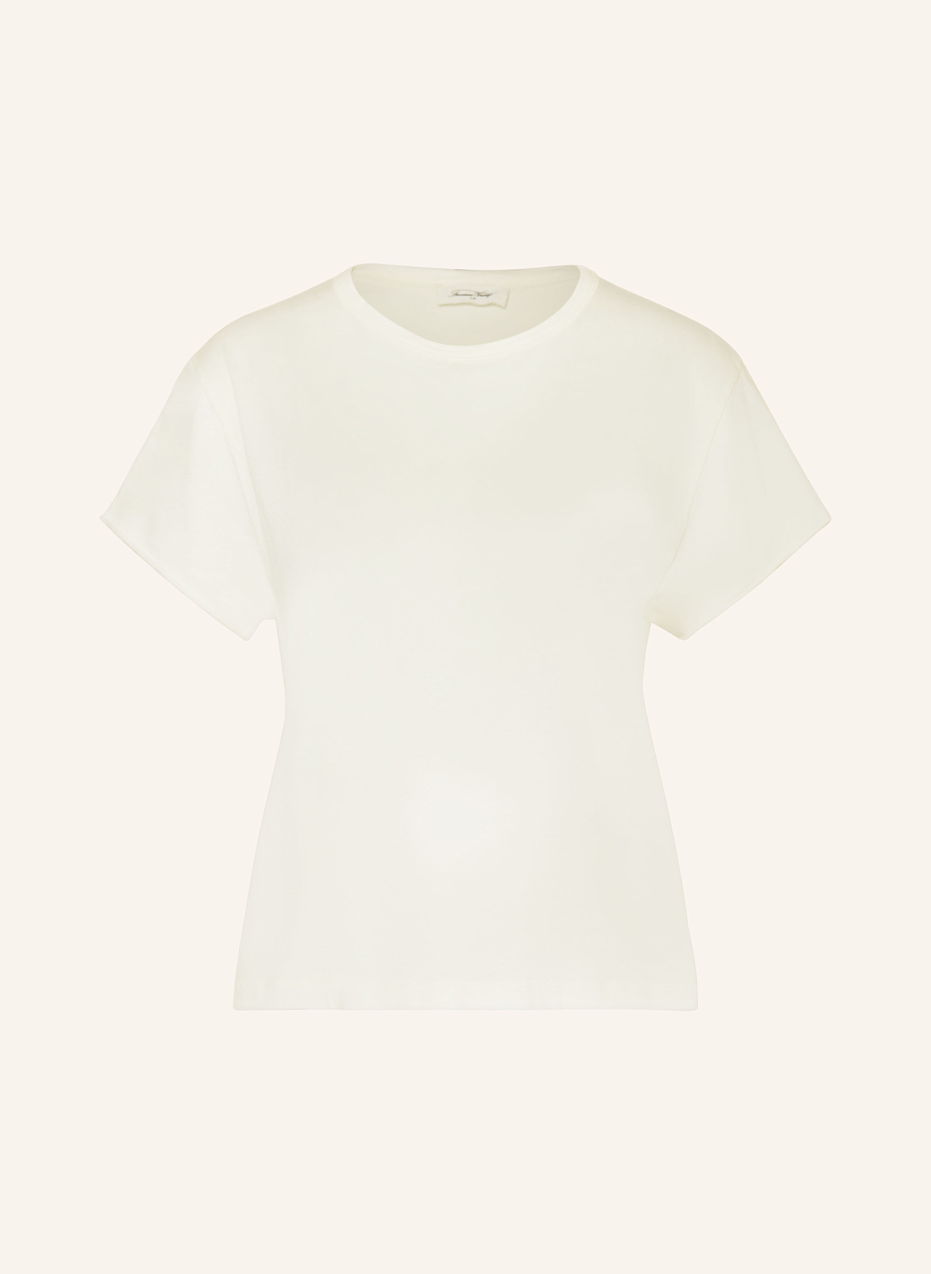 American Vintage T-shirt RYDLLY, Color: CREAM (Image 1)