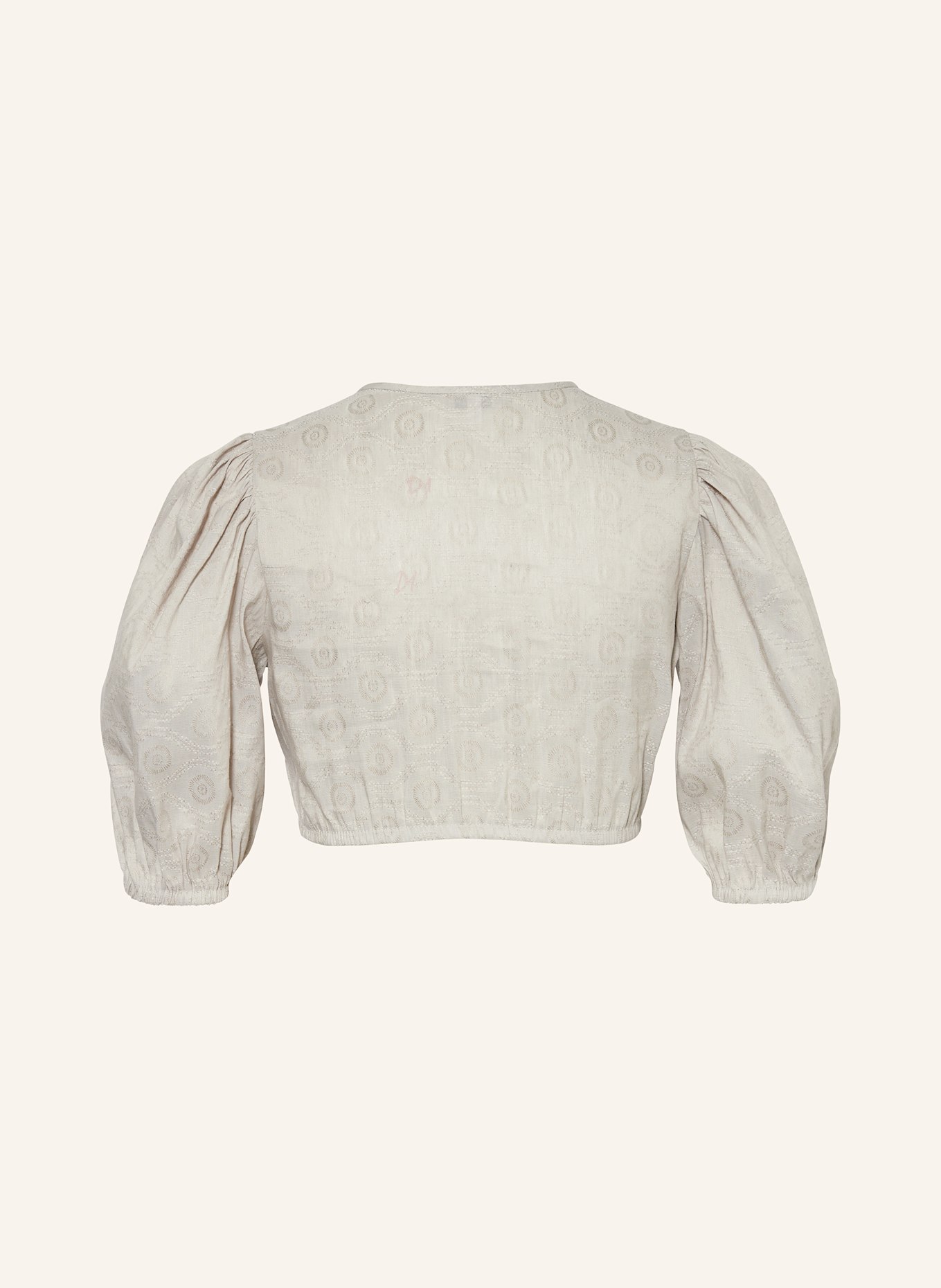 Heimatglück Tracht Bluzka bawarska IDA z lnem: SZARY