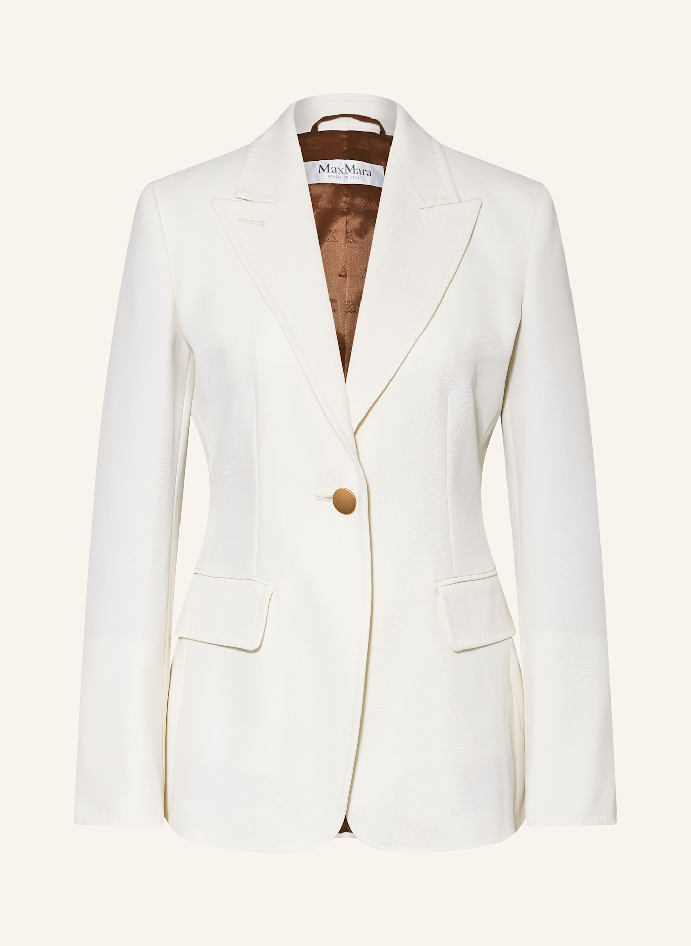 Max Mara Blazer PALCHI: ECRU (Image 1)