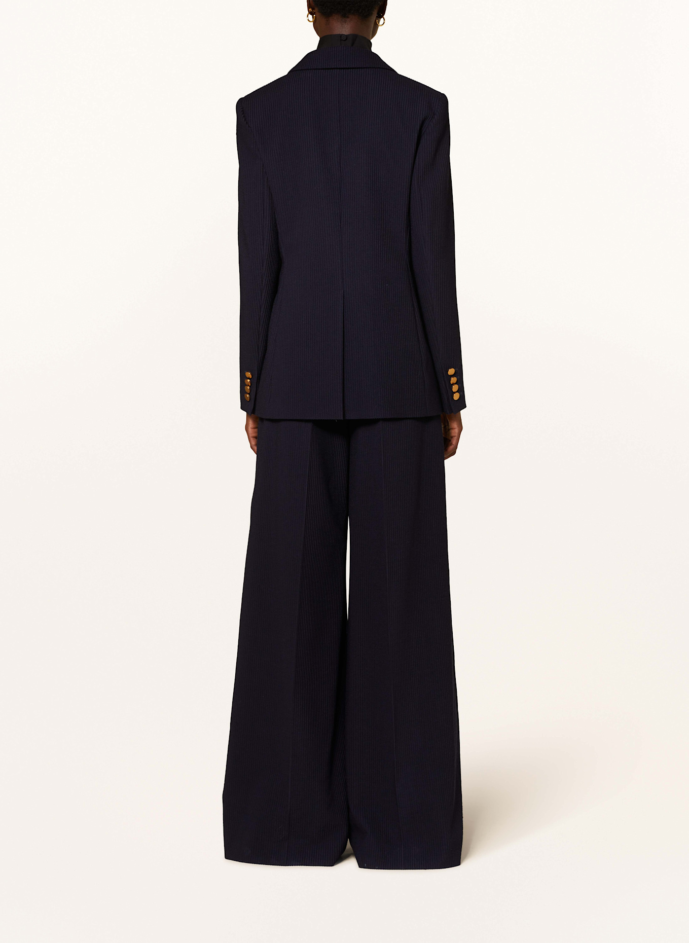 Max Mara Blazer en maille PAGANO: BLEU FONCÉ