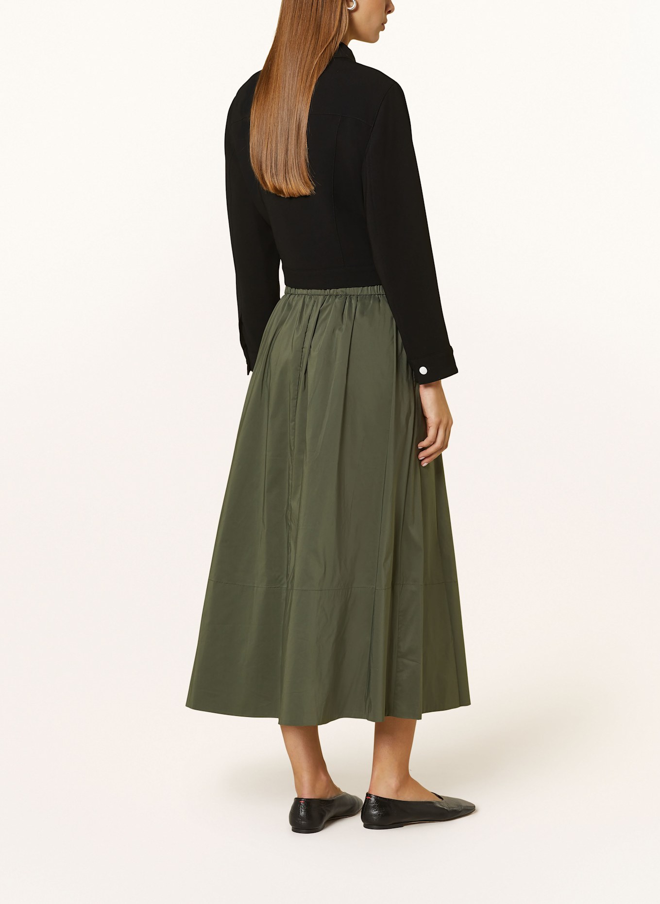 NEO NOIR Skirt YARA, Color: GREEN (Image 3)