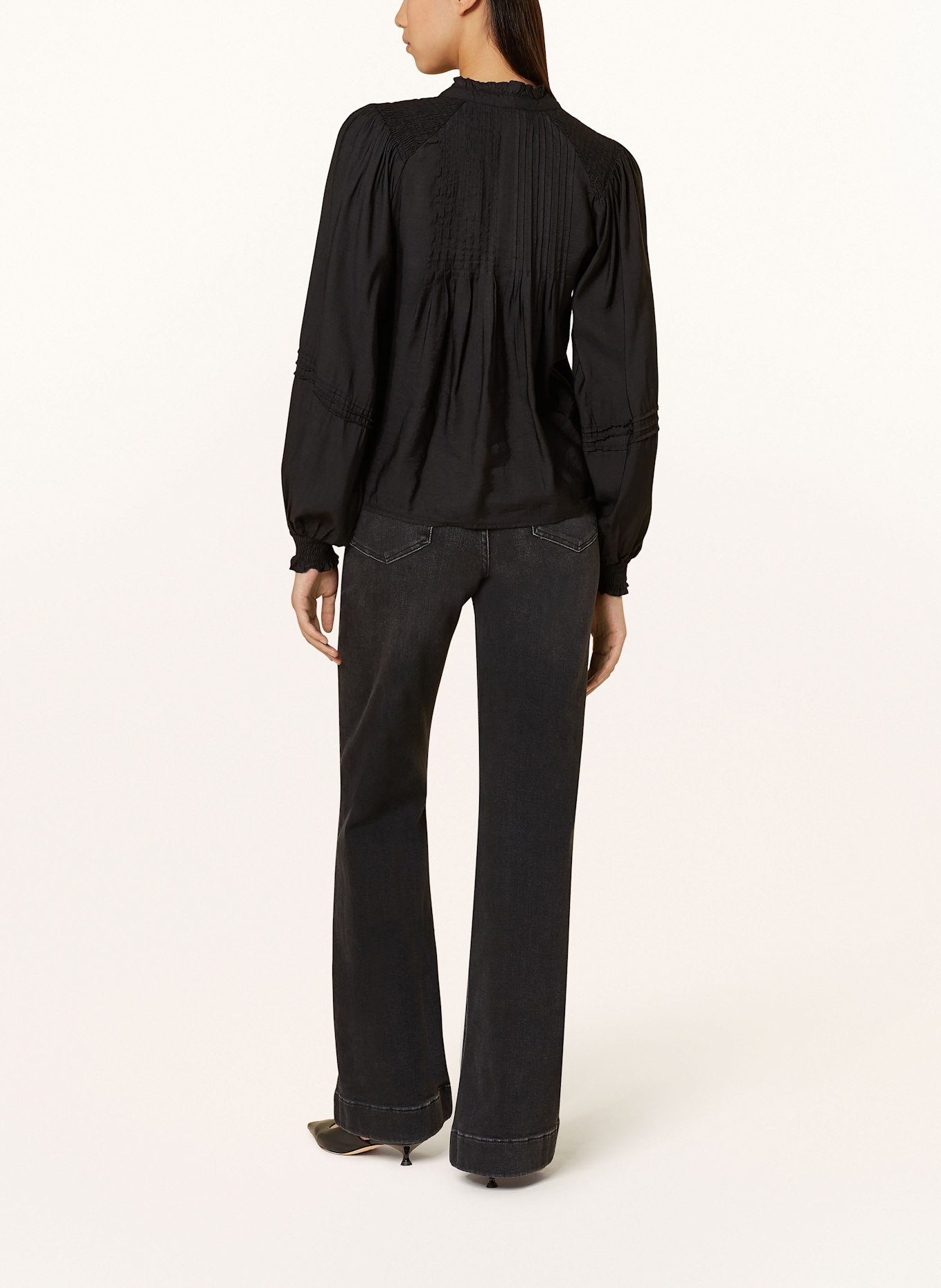 NEO NOIR Shirt blouse DORMA: BLACK