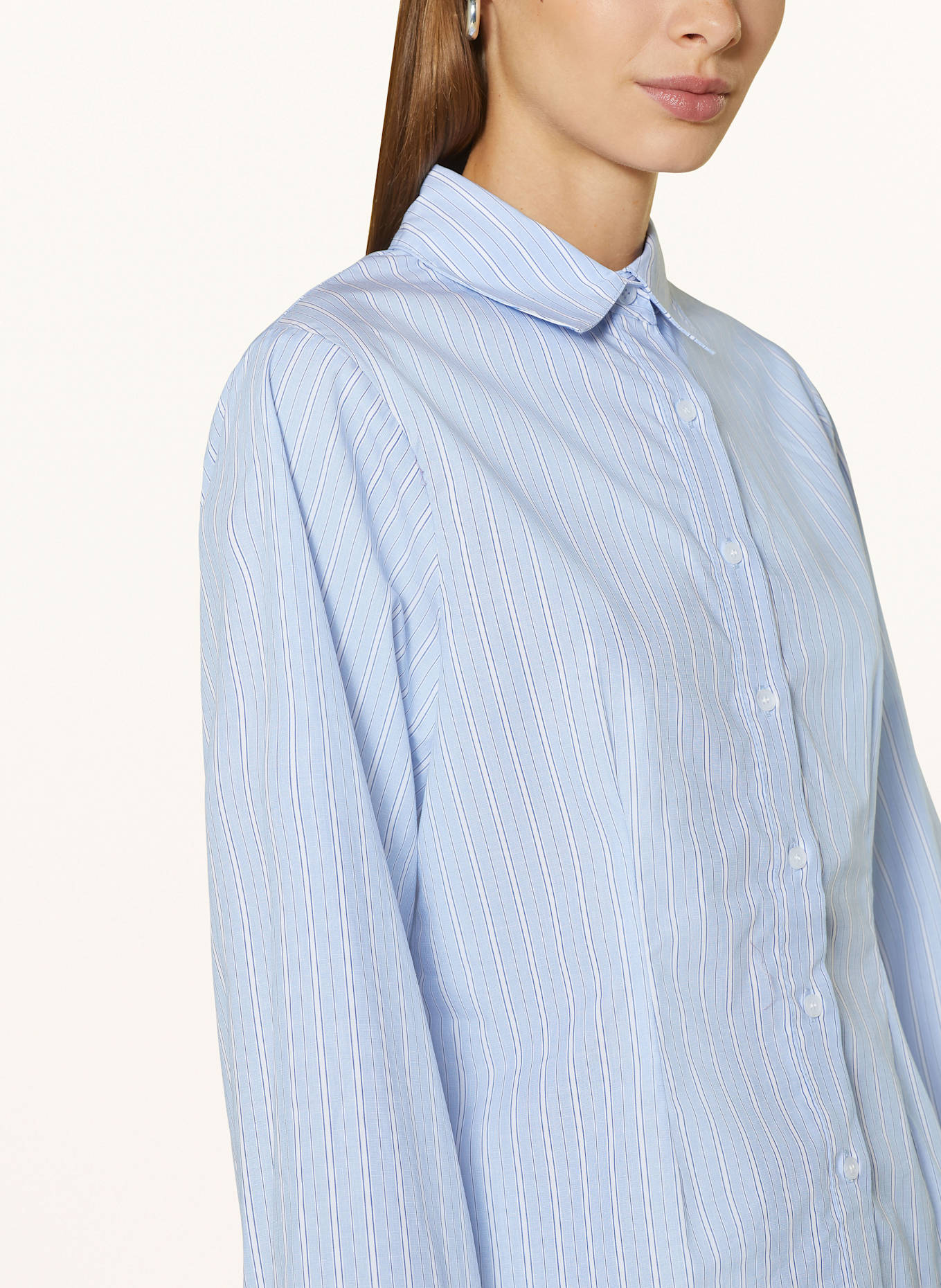 NEO NOIR Shirt blouse ROSA, Color: LIGHT BLUE/ WHITE/ BLUE (Image 4)